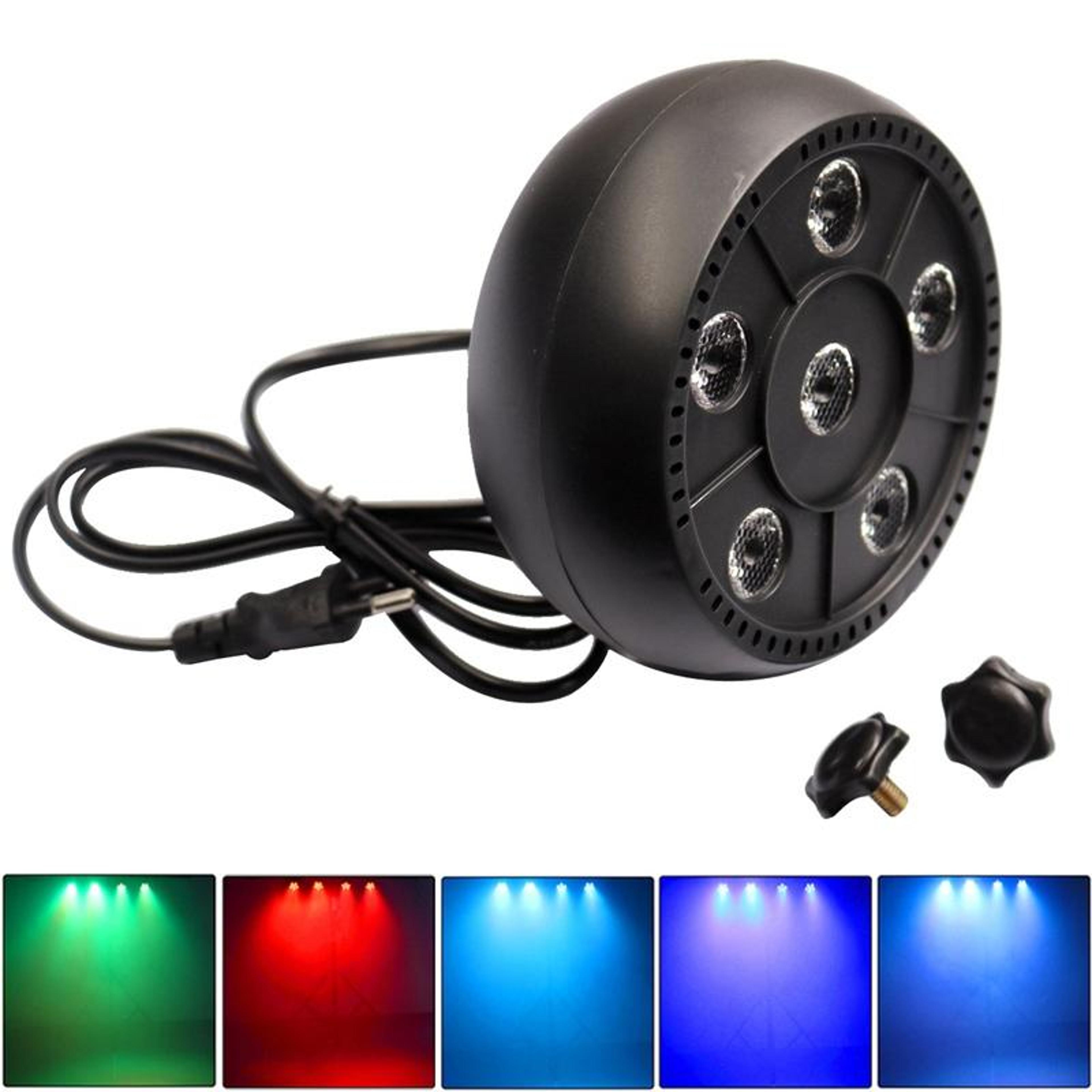 rgb led stage light mini par disco party light with sound control and auto mode