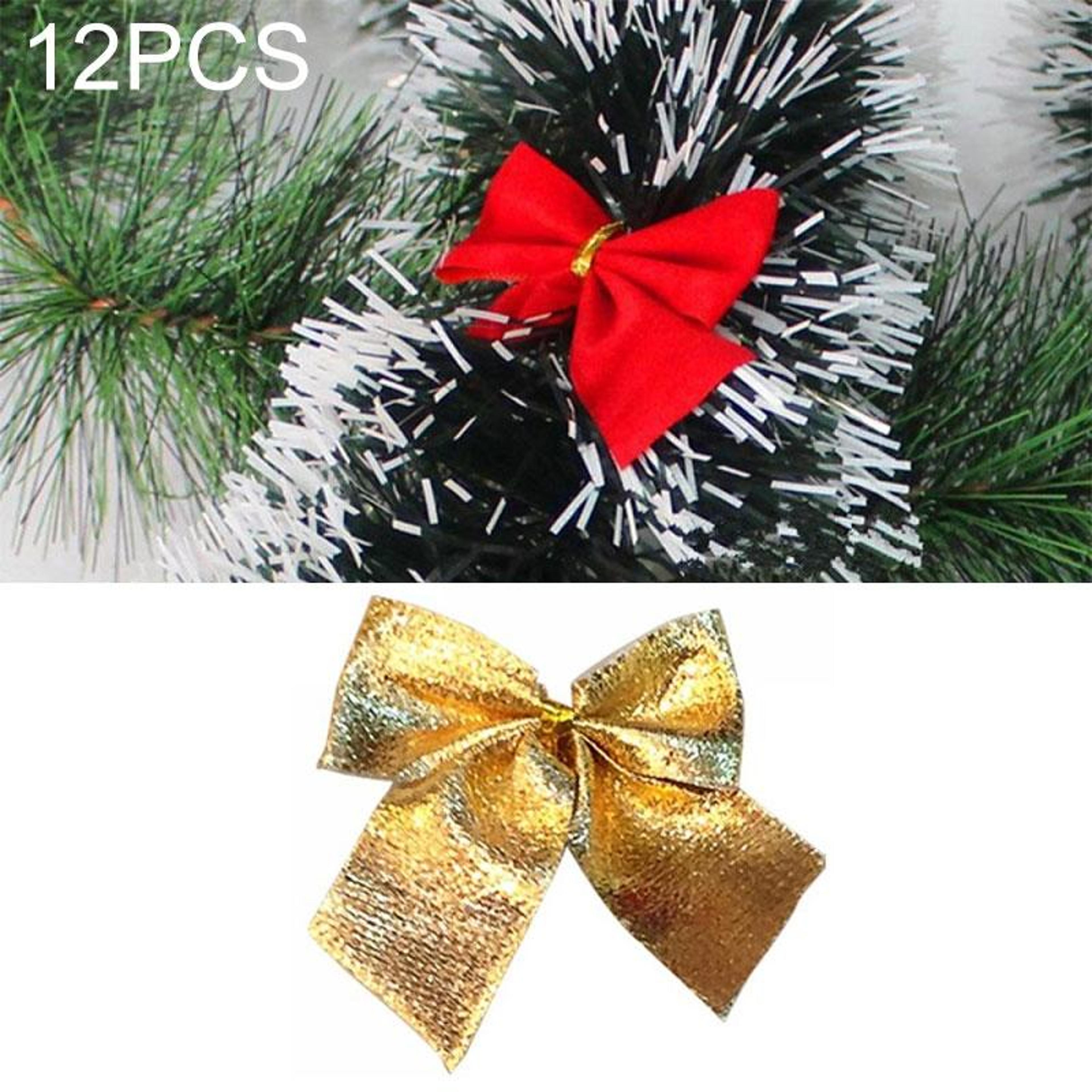 luxury christmas tree bows flocked velvet holiday decoration for festive tree decor