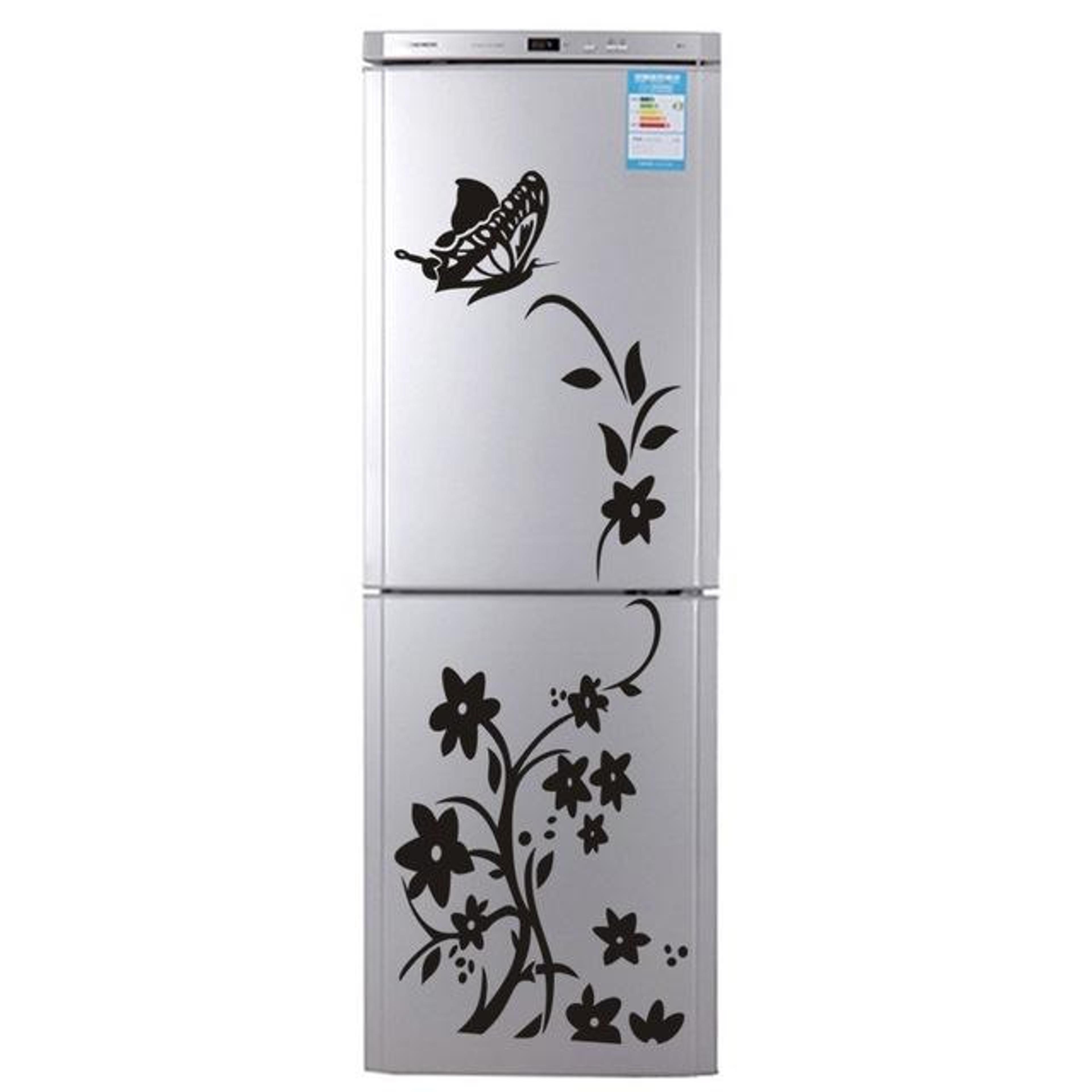 creative refrigerator stickers waterproof removable fridge decals for kitchen decor
