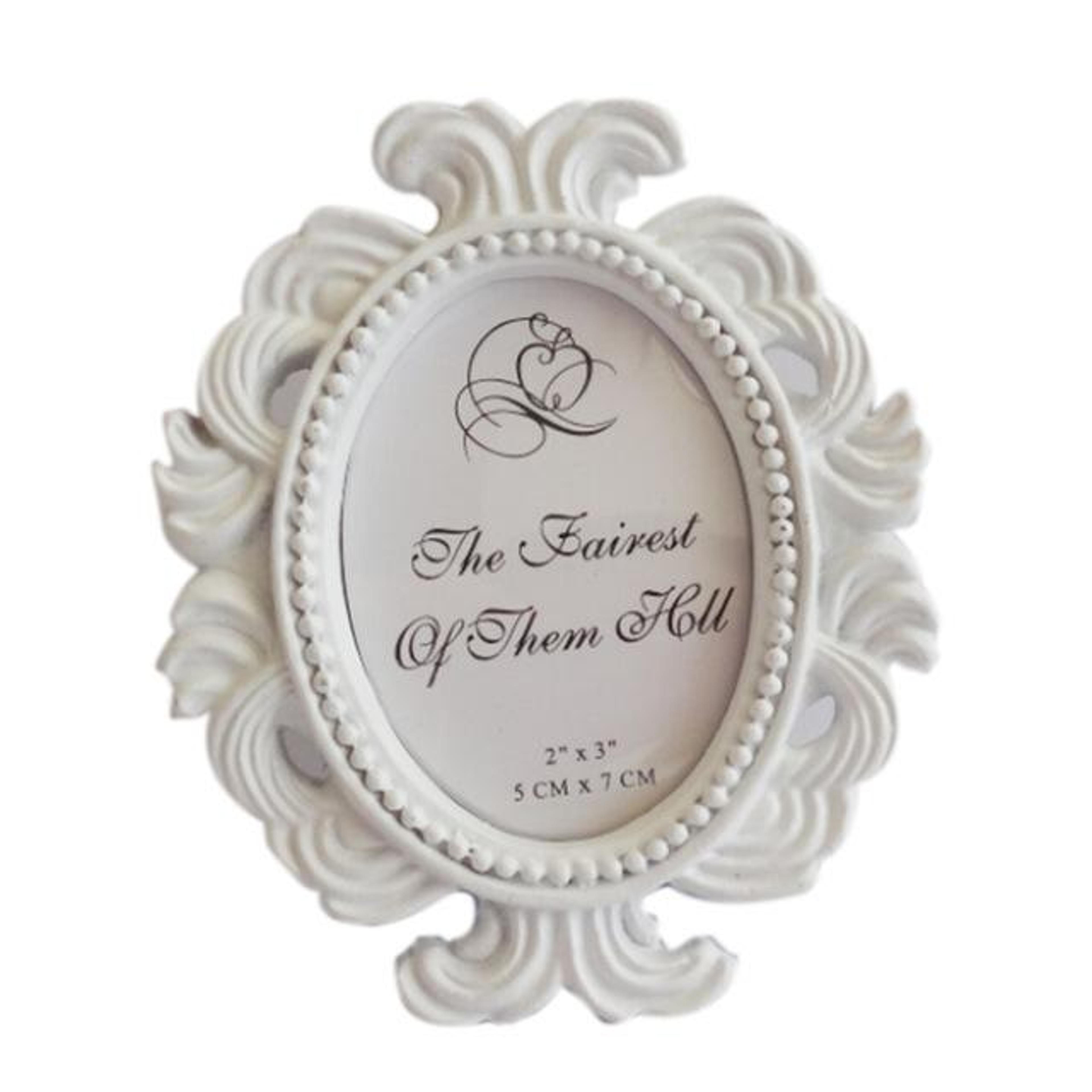 vintage floral wedding photo frame resin tabletop picture holder for home decor