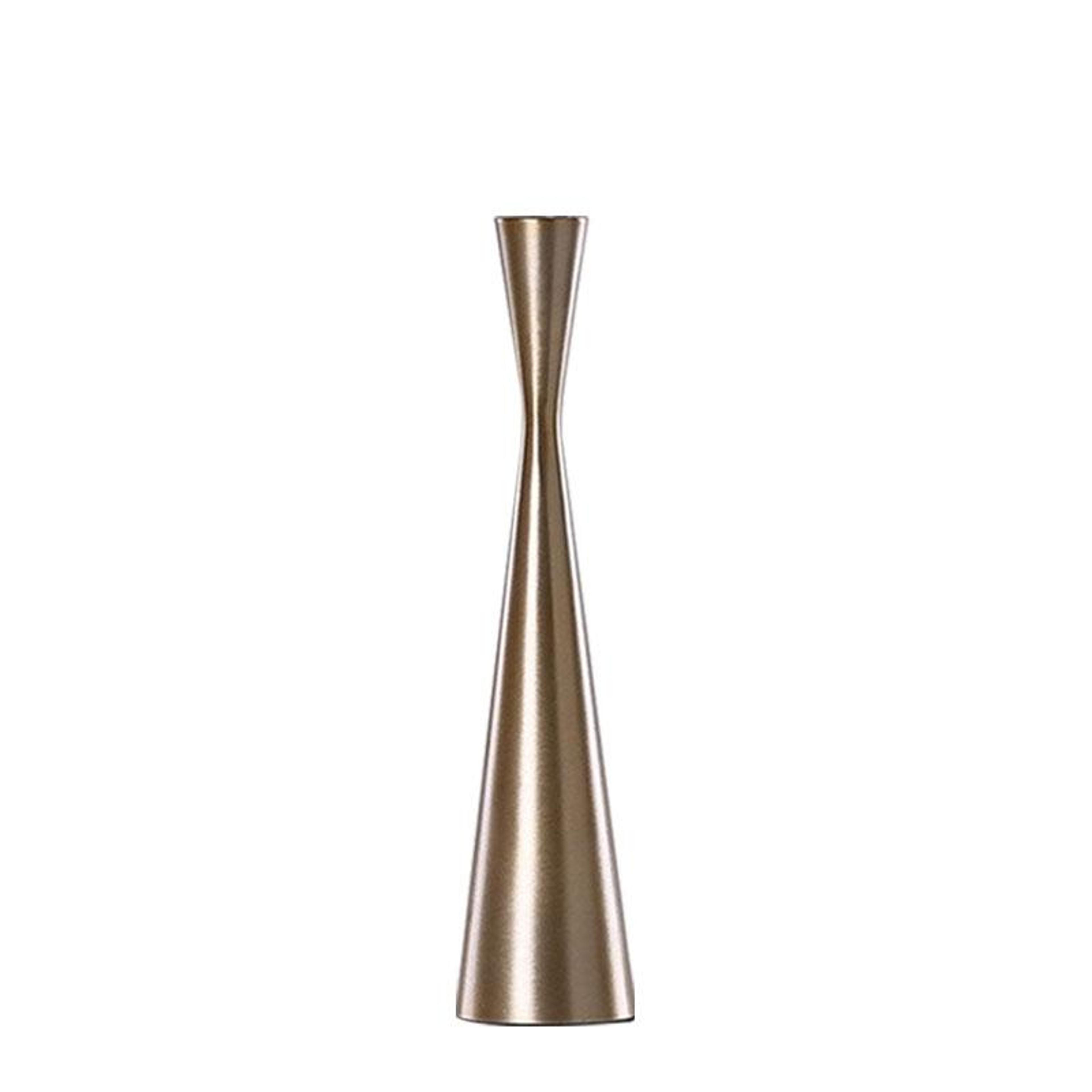 elegant gold candlestick holder for weddings, home decor & taper candles