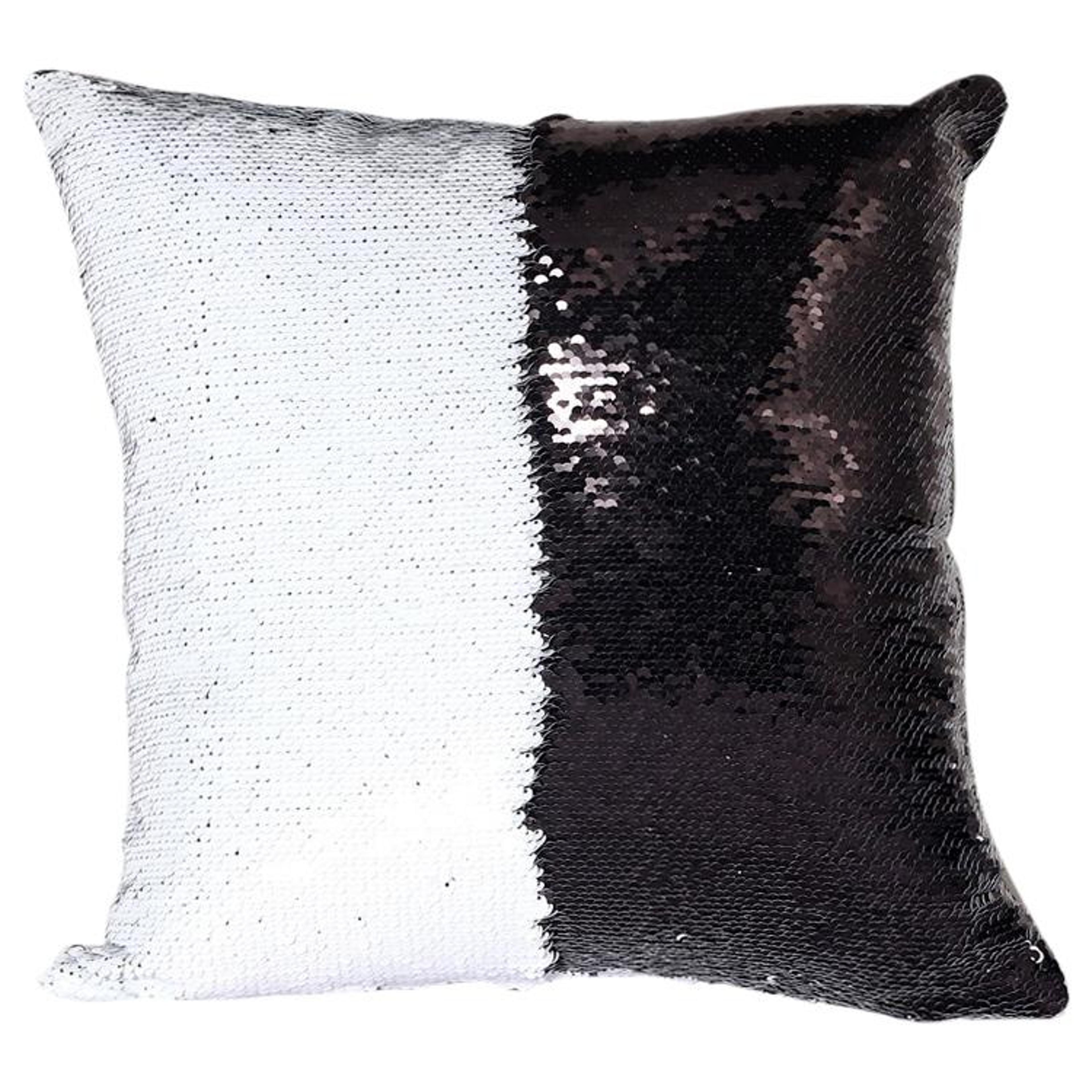 magic reversible sequin pillow cover decorative glitter cushion case