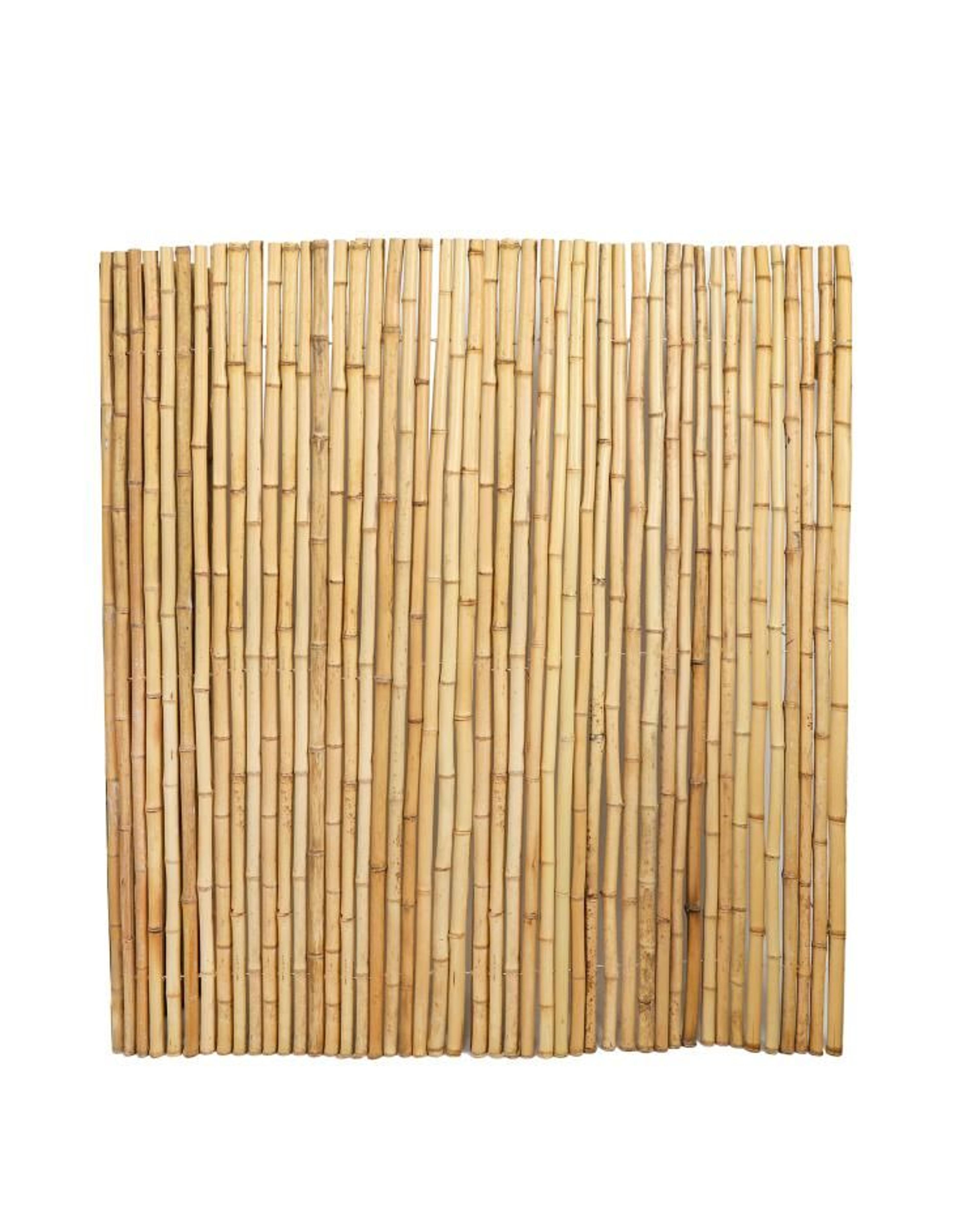 natural bamboo fence roll 4 ft x 6 ft outdoor privacy screen for gardens
