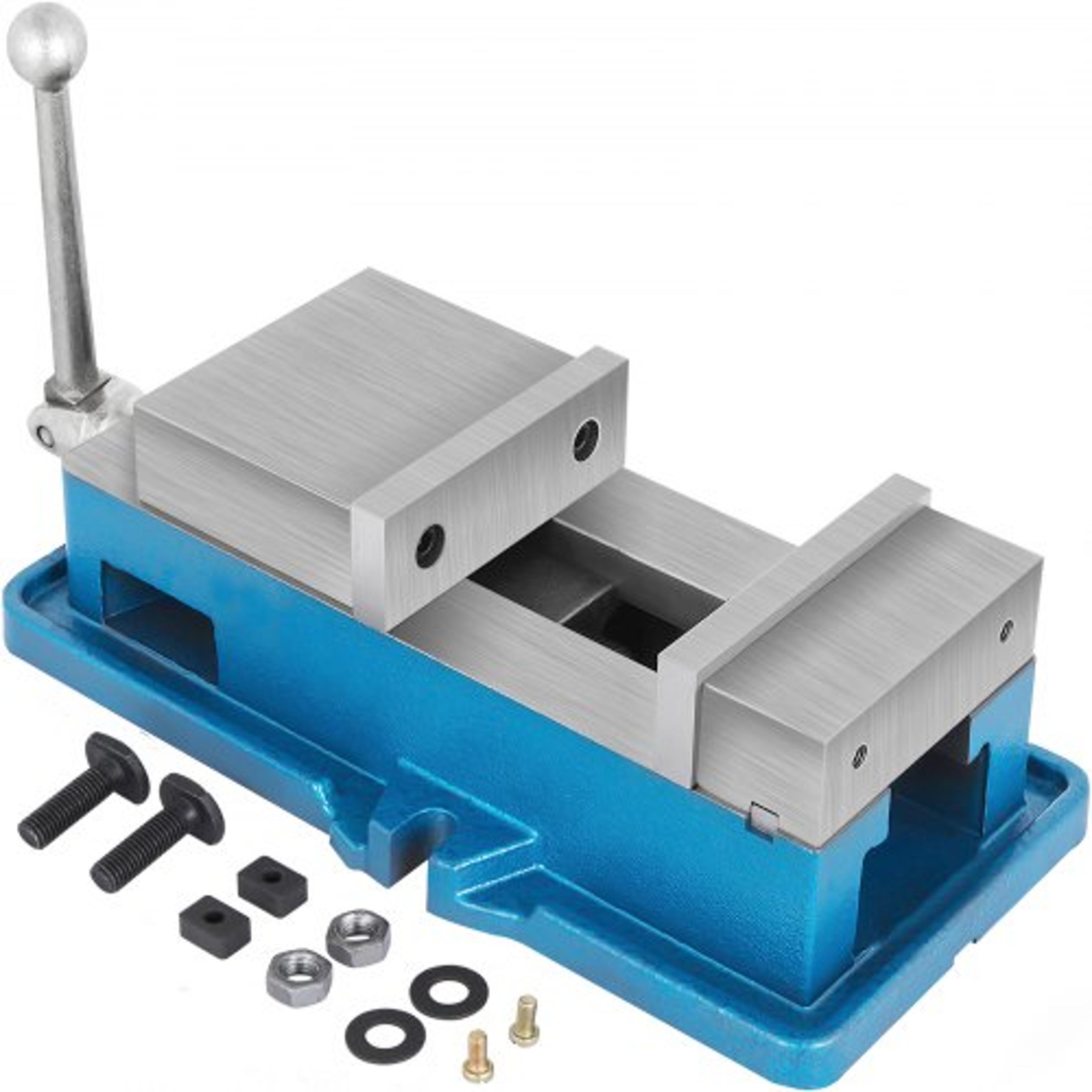 super-lock vise for nc/cnc machines, high precision bench clamp vise, lockdown milling vice with clamping force