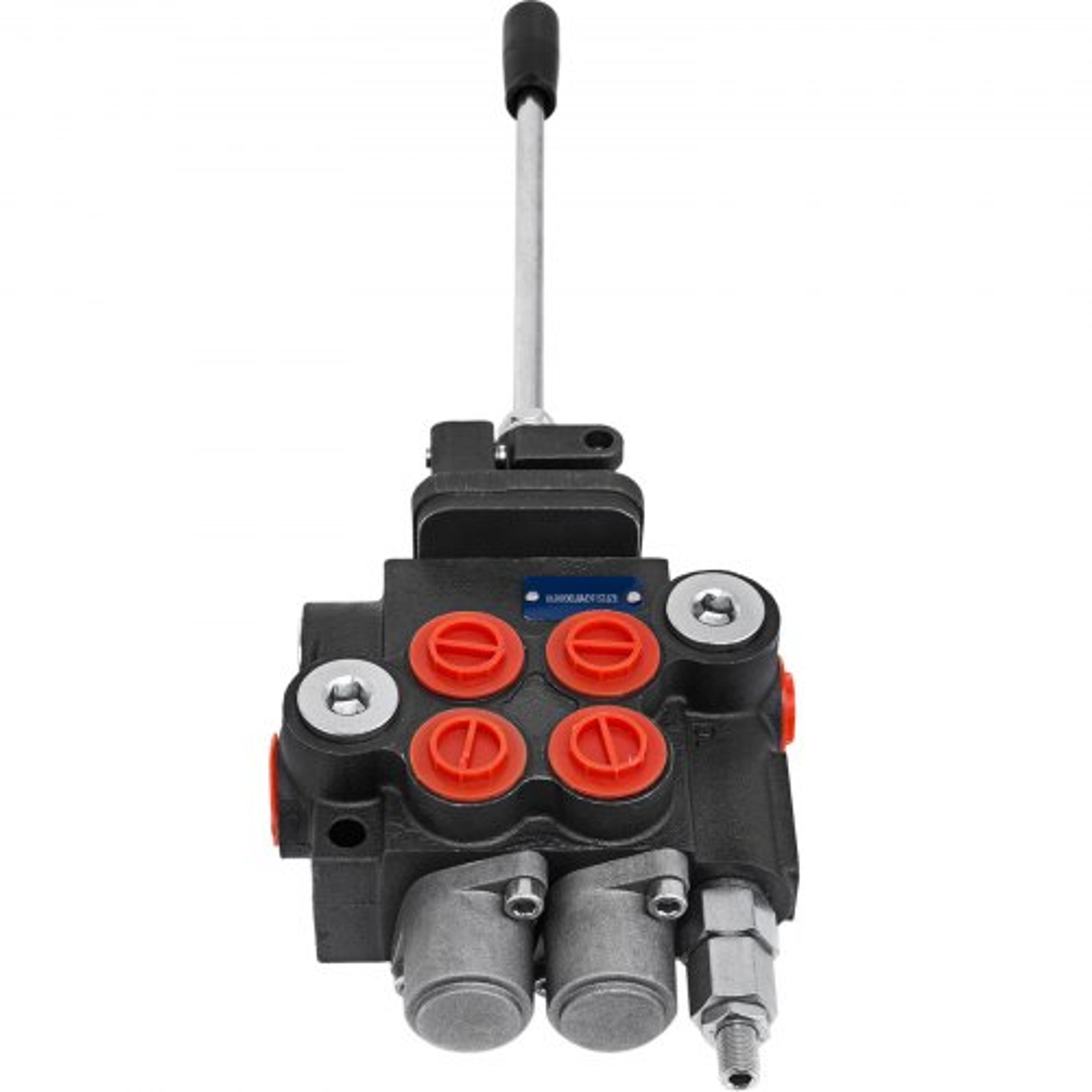 2-spool 11 gpm hydraulic directional control valve with joystick, double acting valve for tractors & loaders (3600 psi)