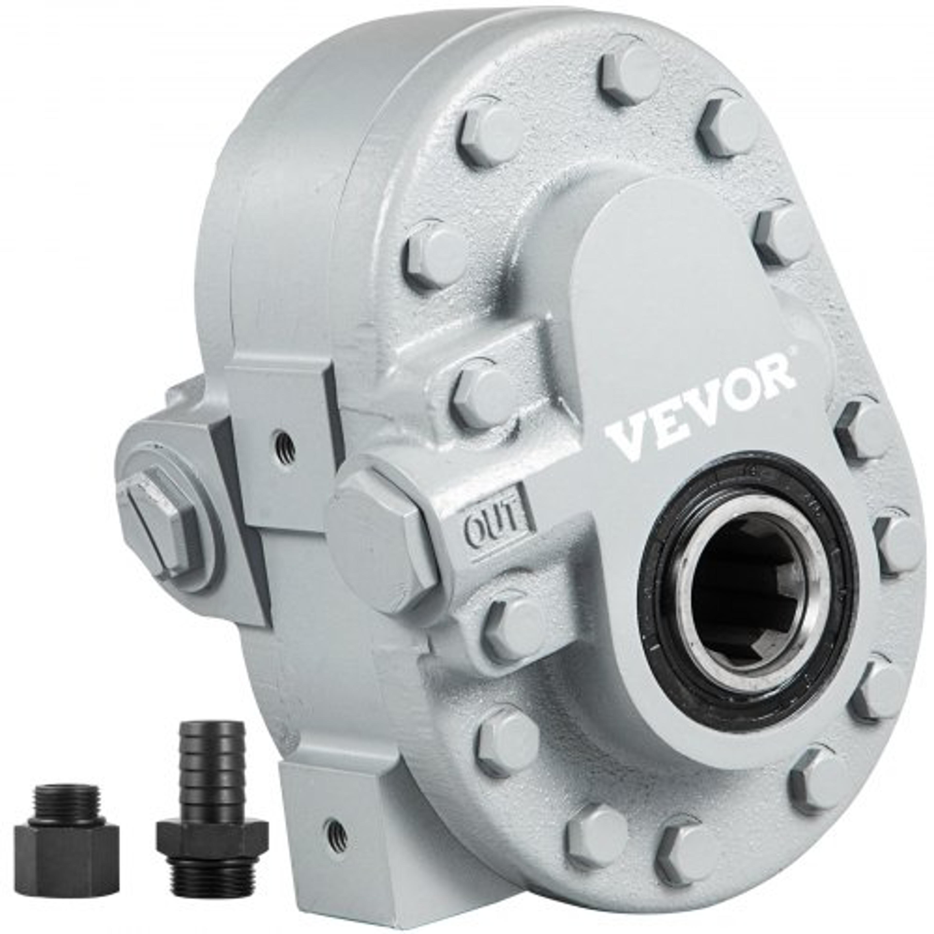 hydraulic pump pto hydraulic motor, rpm with sae outlet port for log splitter, dump trailer, scissor lift, tractor