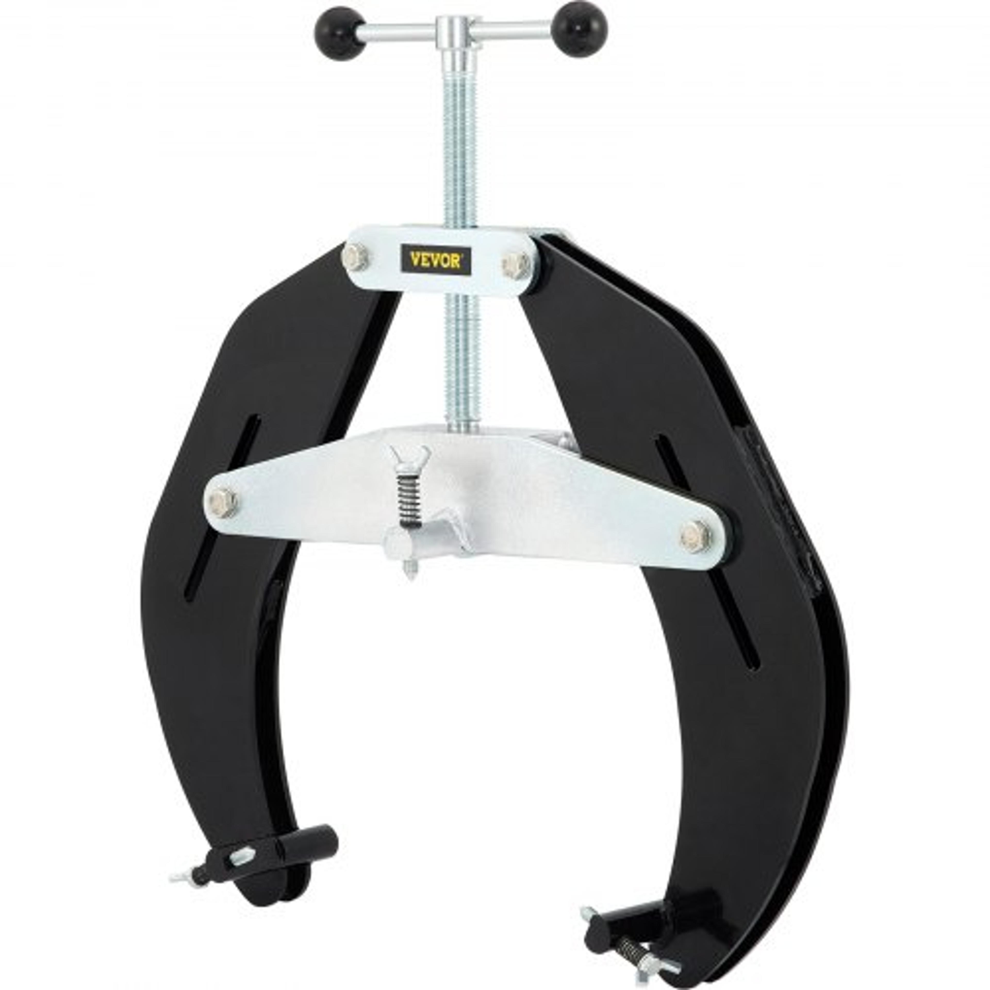 high strength pipe clamp, steel pipe alignment tool with quick acting screw, ultra clamp for welding fit up, lightweight