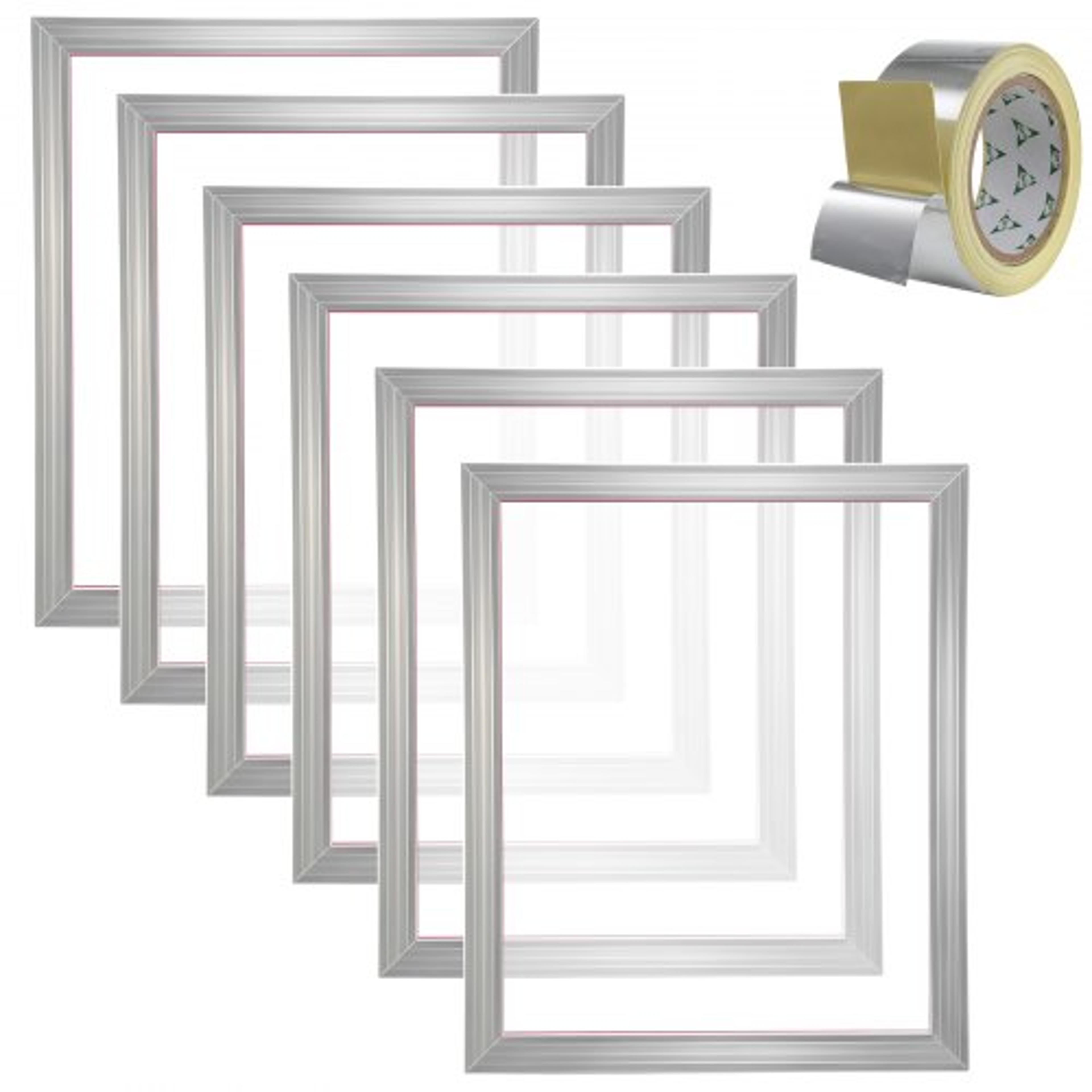 aluminum screen printing kit frame set with mesh for t-shirt & diy printing