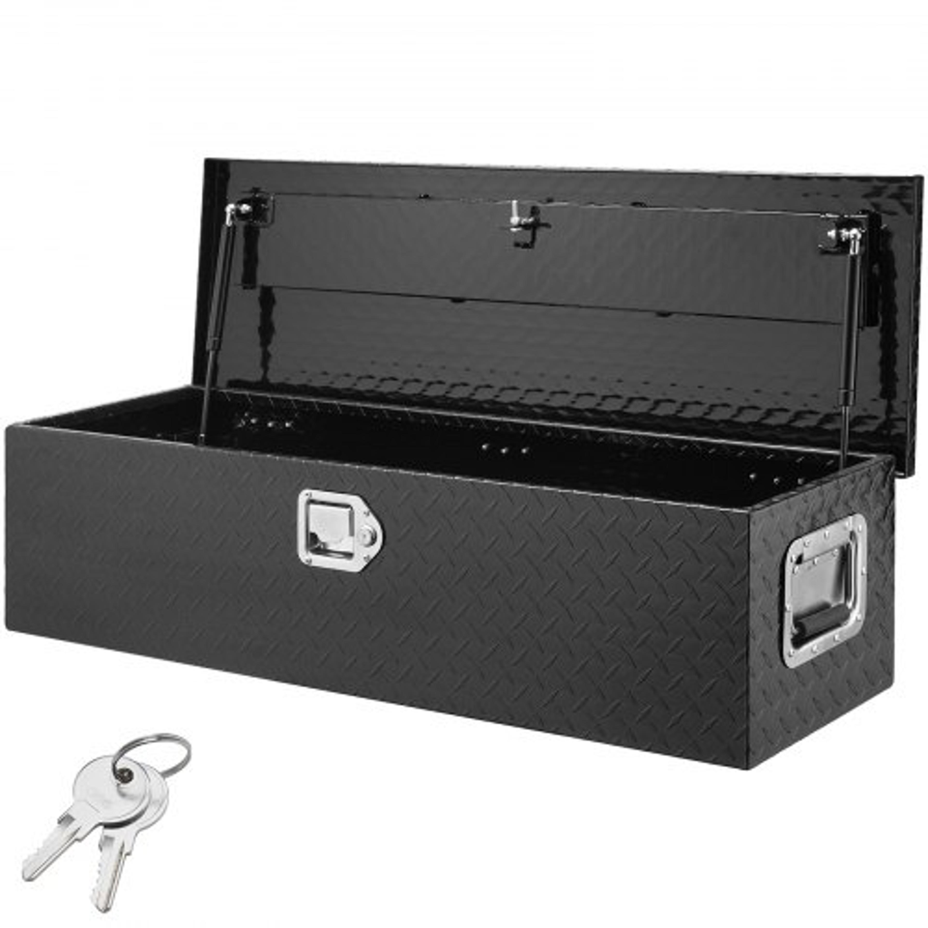 heavy duty aluminum truck bed tool box lockable waterproof truck tool box storage chest