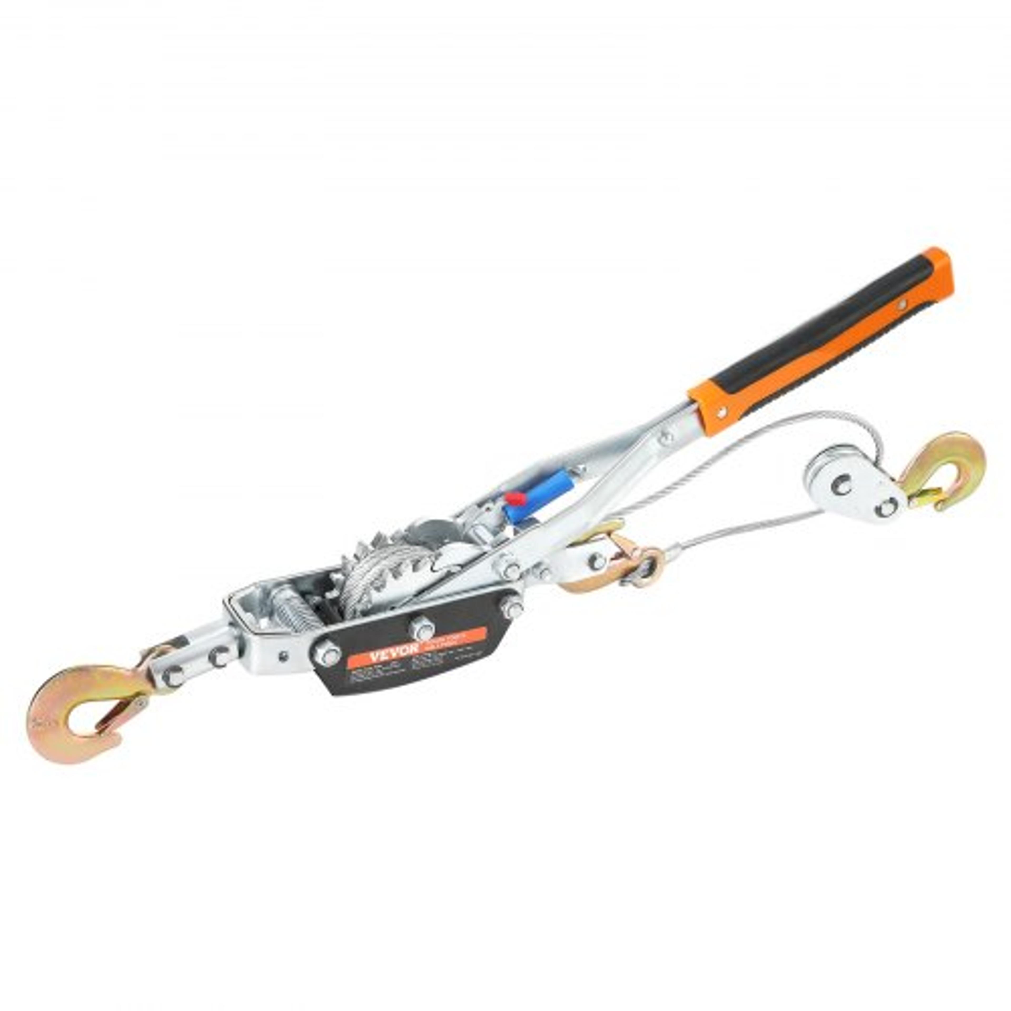 5 ton come along winch ratchet cable puller 11,023 lbs heavy duty vehicle recovery tool