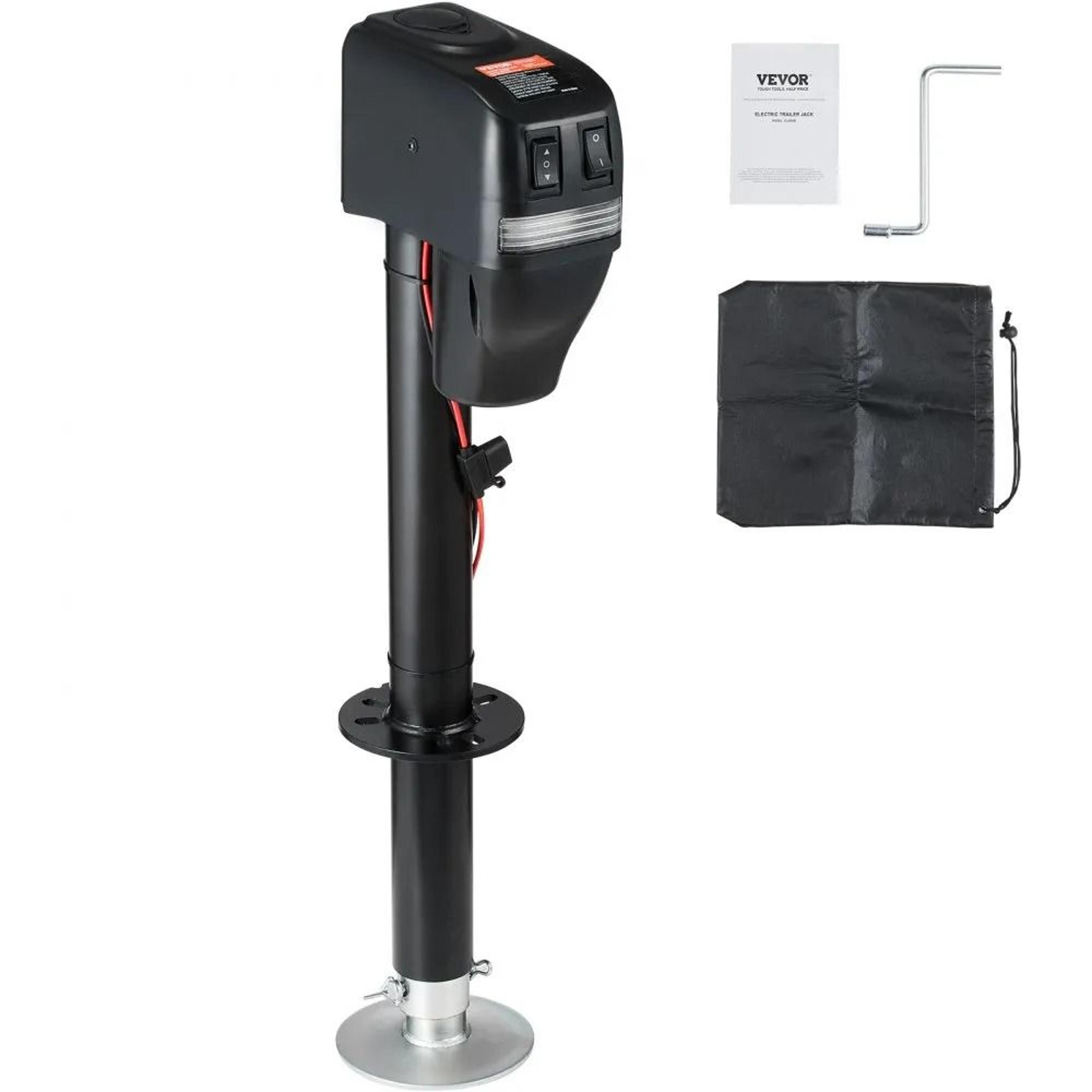 power tongue jack, electric trailer jack, waterproof electric tongue jack for rv trailer, horse trailer, yacht trailer