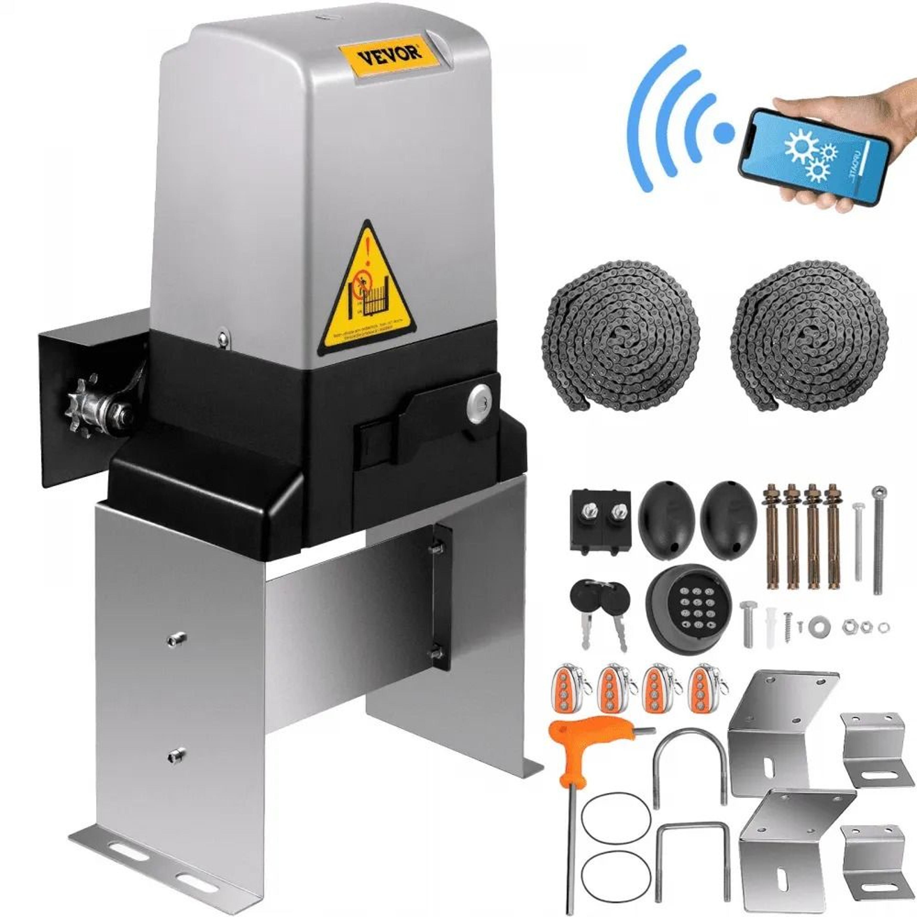 automatic sliding gate opener for sliding gate, sliding gate opener, driveway rolling gate operator, gate opener motor