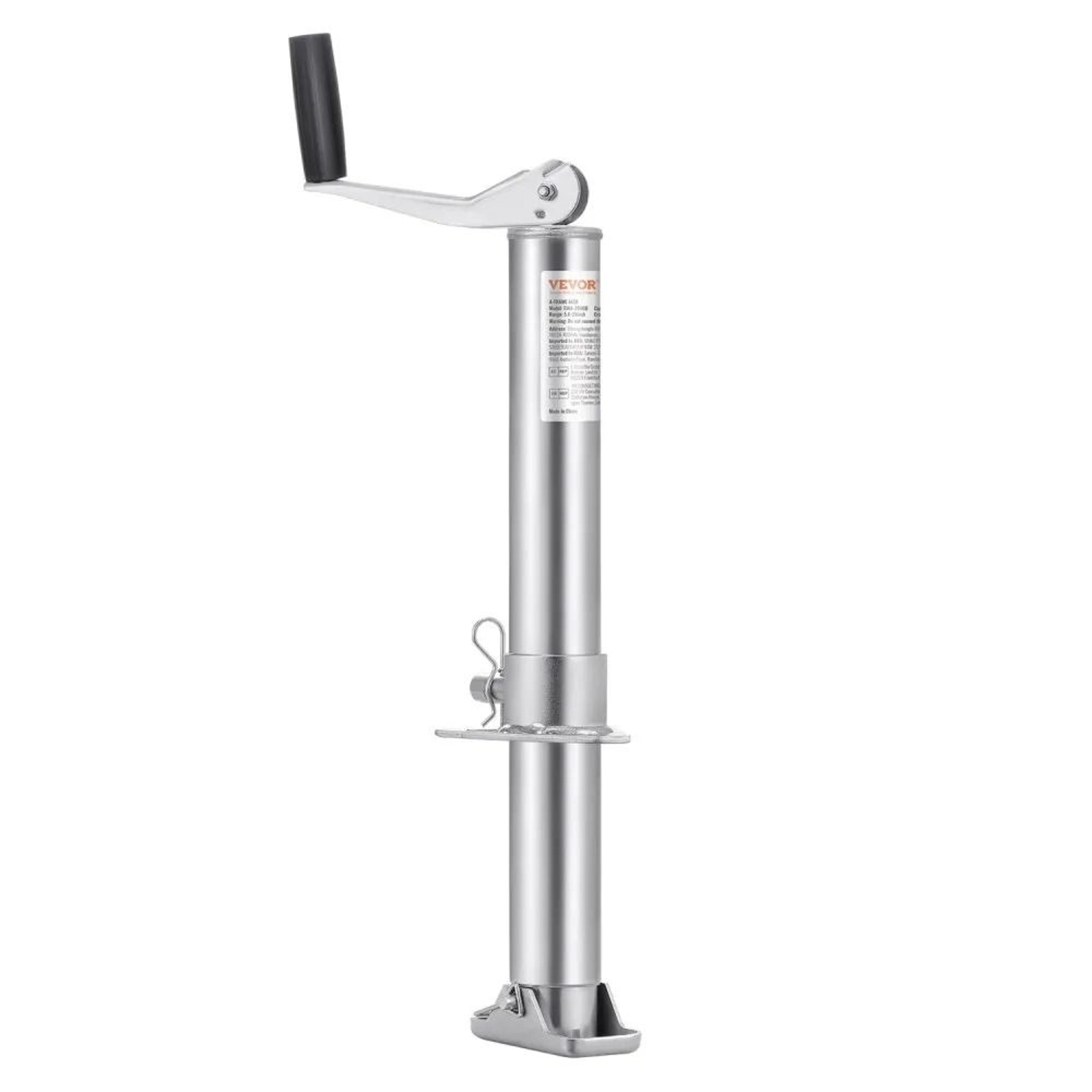 heavy duty a frame trailer jack 2000 lbs bolt on trailer tongue jack