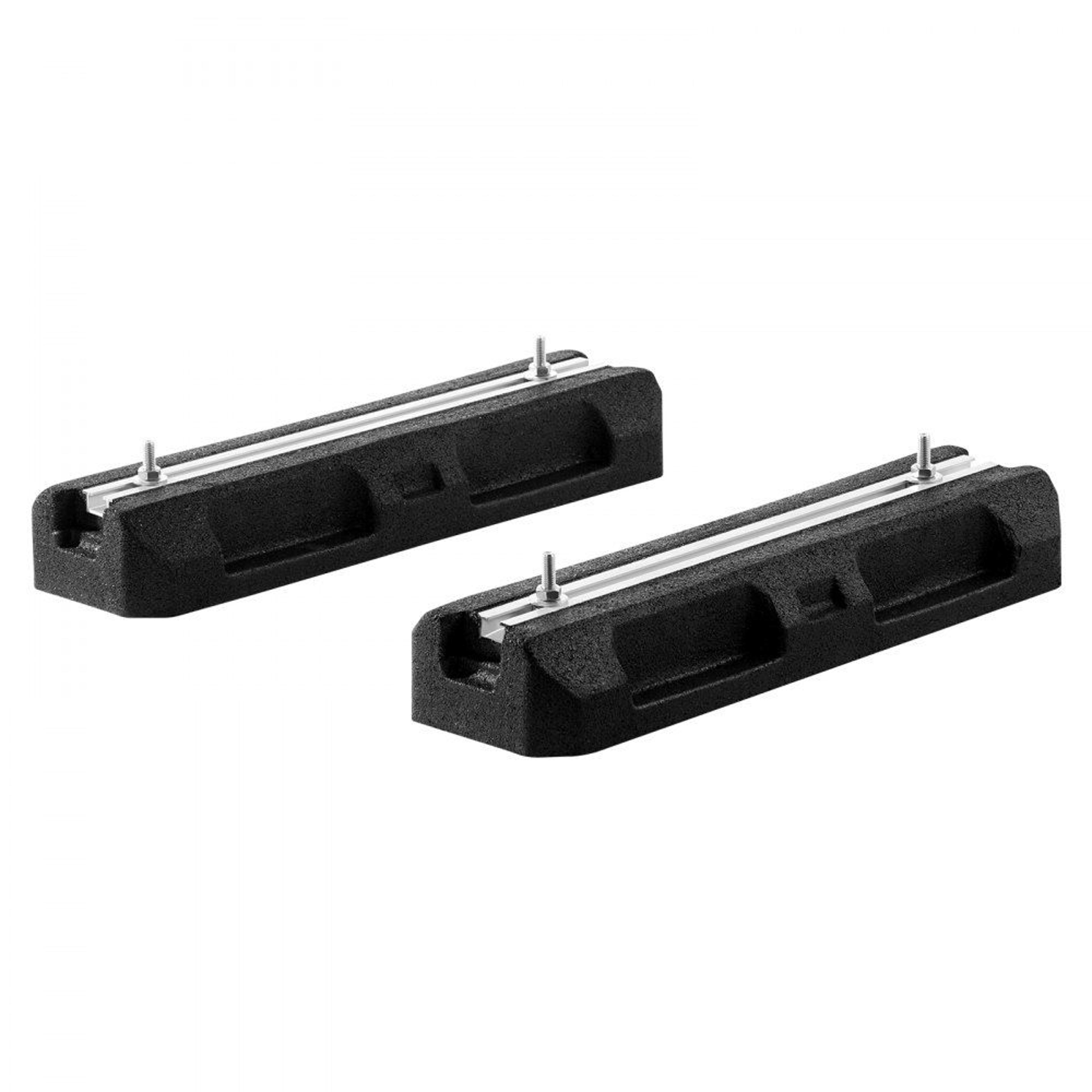 heavy-duty mini split floor mount base kit with anti-vibration pads for 9000-36000 btu ac units