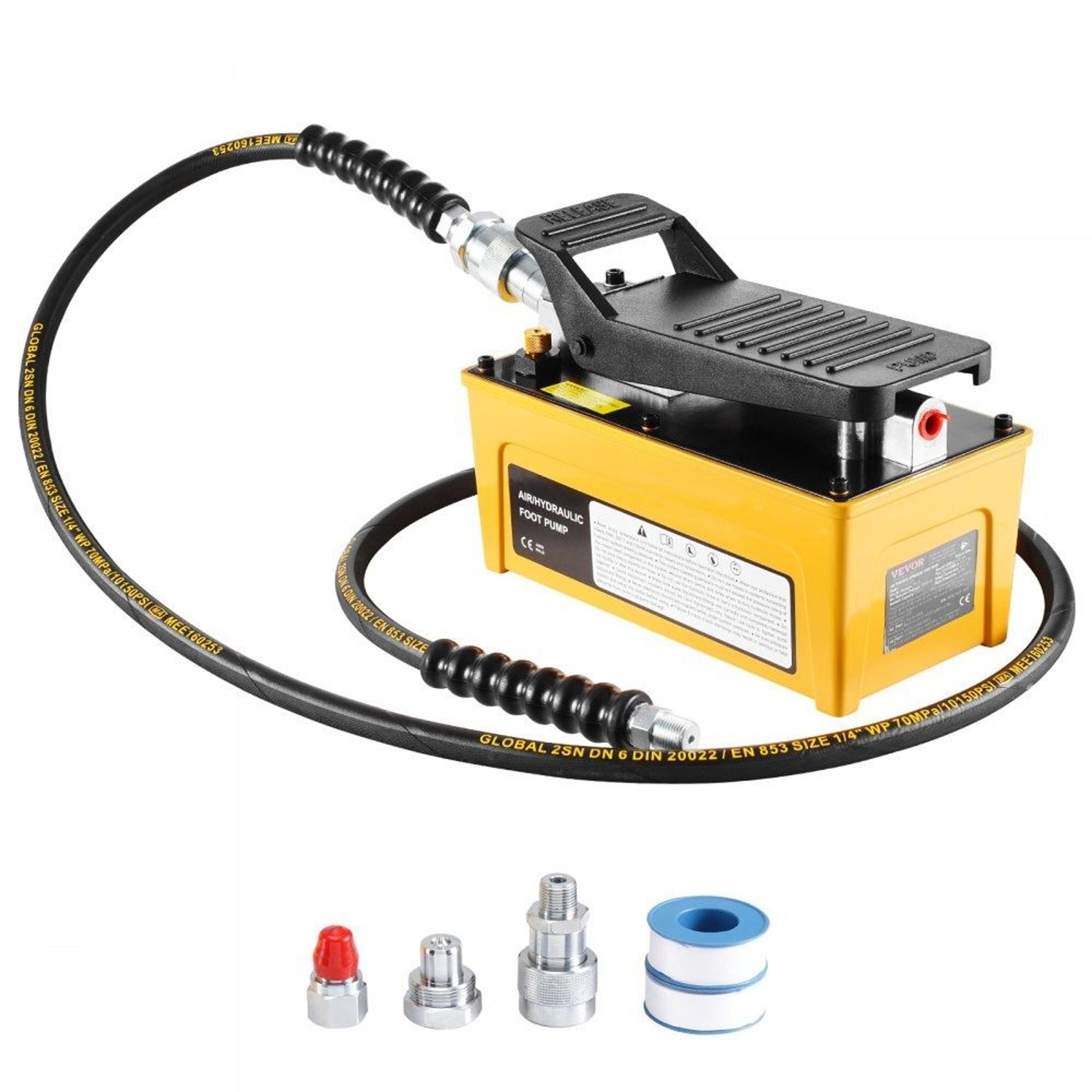 10000 psi air hydraulic pump foot operated hydraulic pump for press and frame machines