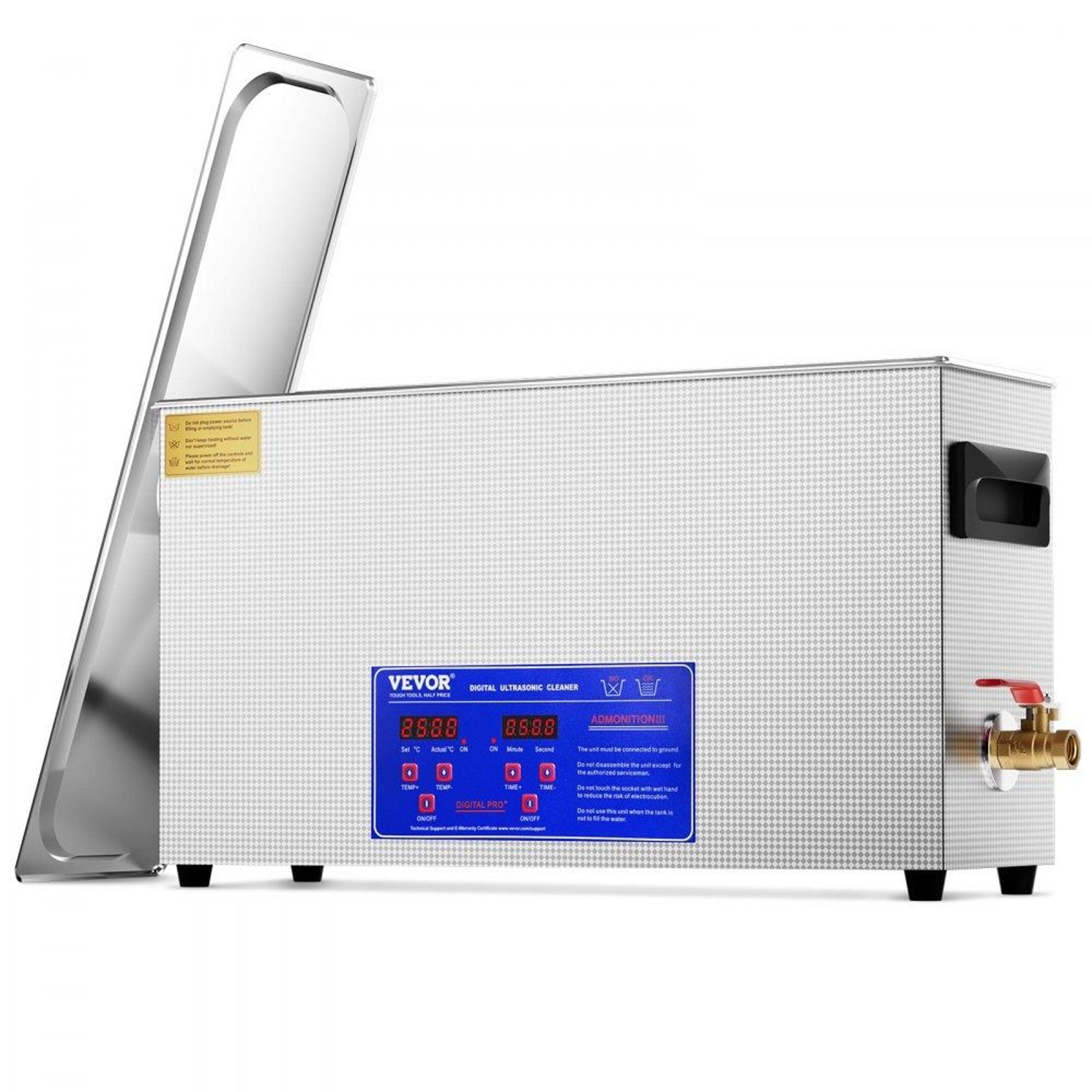 10l ultrasonic cleaner 300w 40khz heated cleaning machine with digital timer and basket