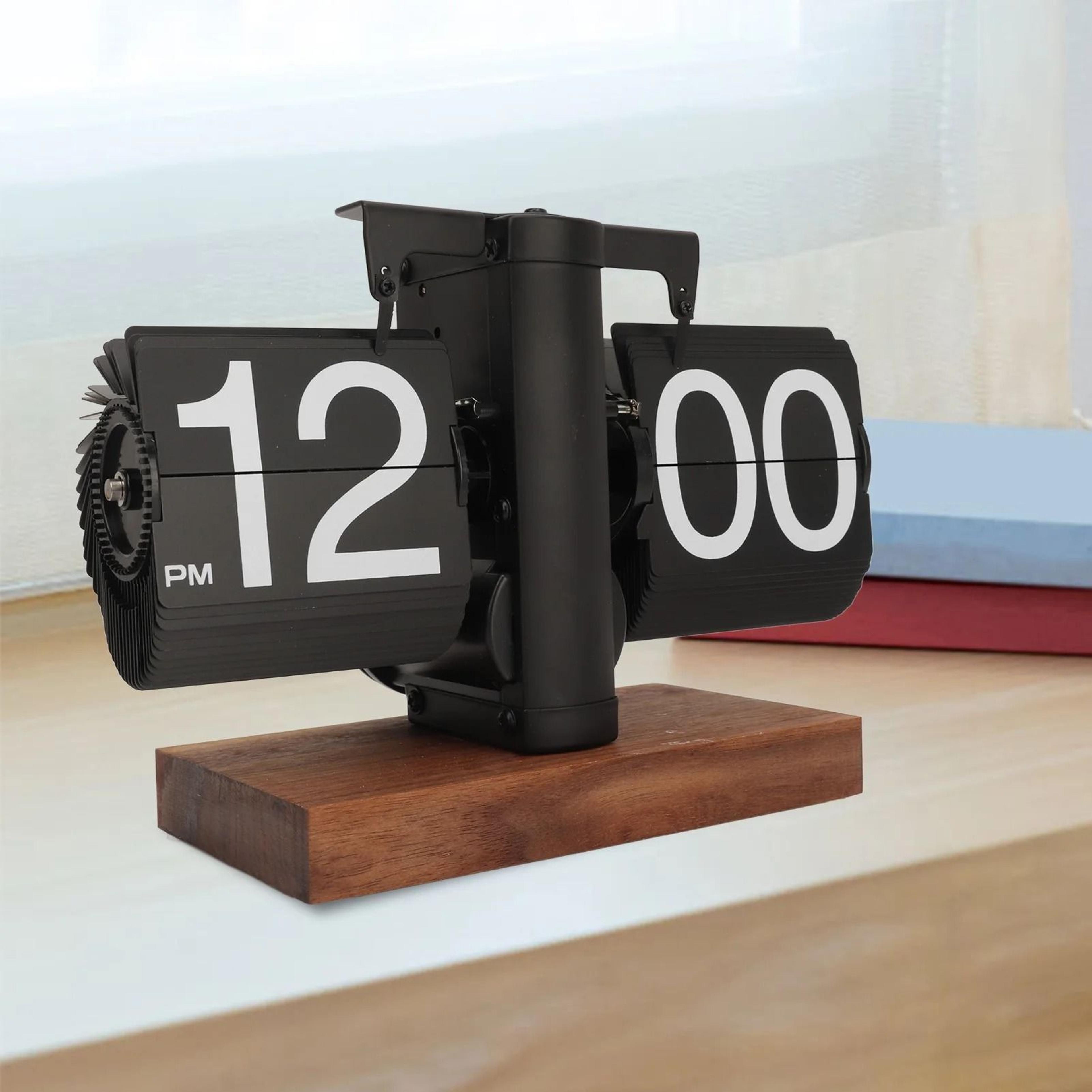 digital flip down clock for home and office decoration