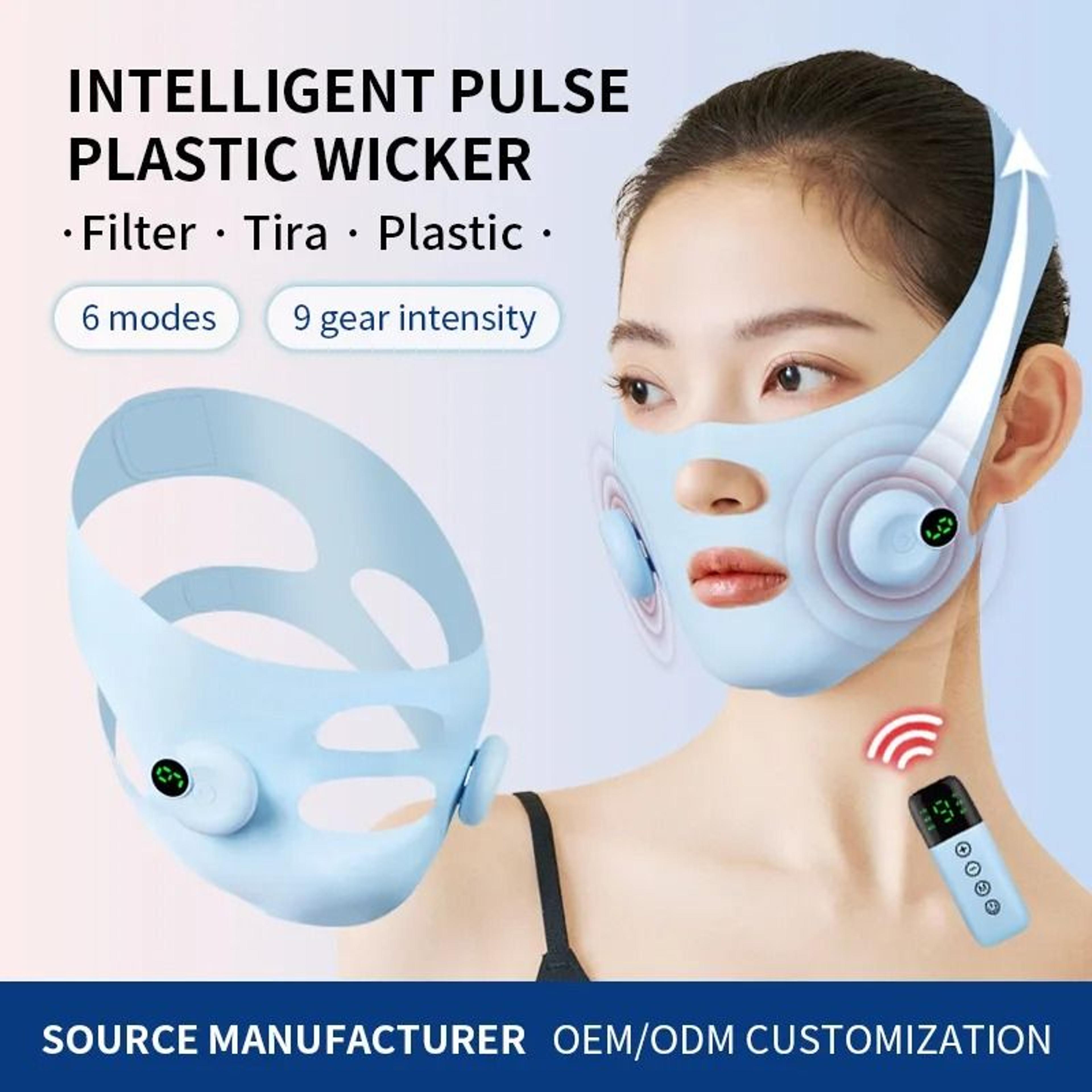 smart pulse face sculpting device for skin firming and wrinkle reduction