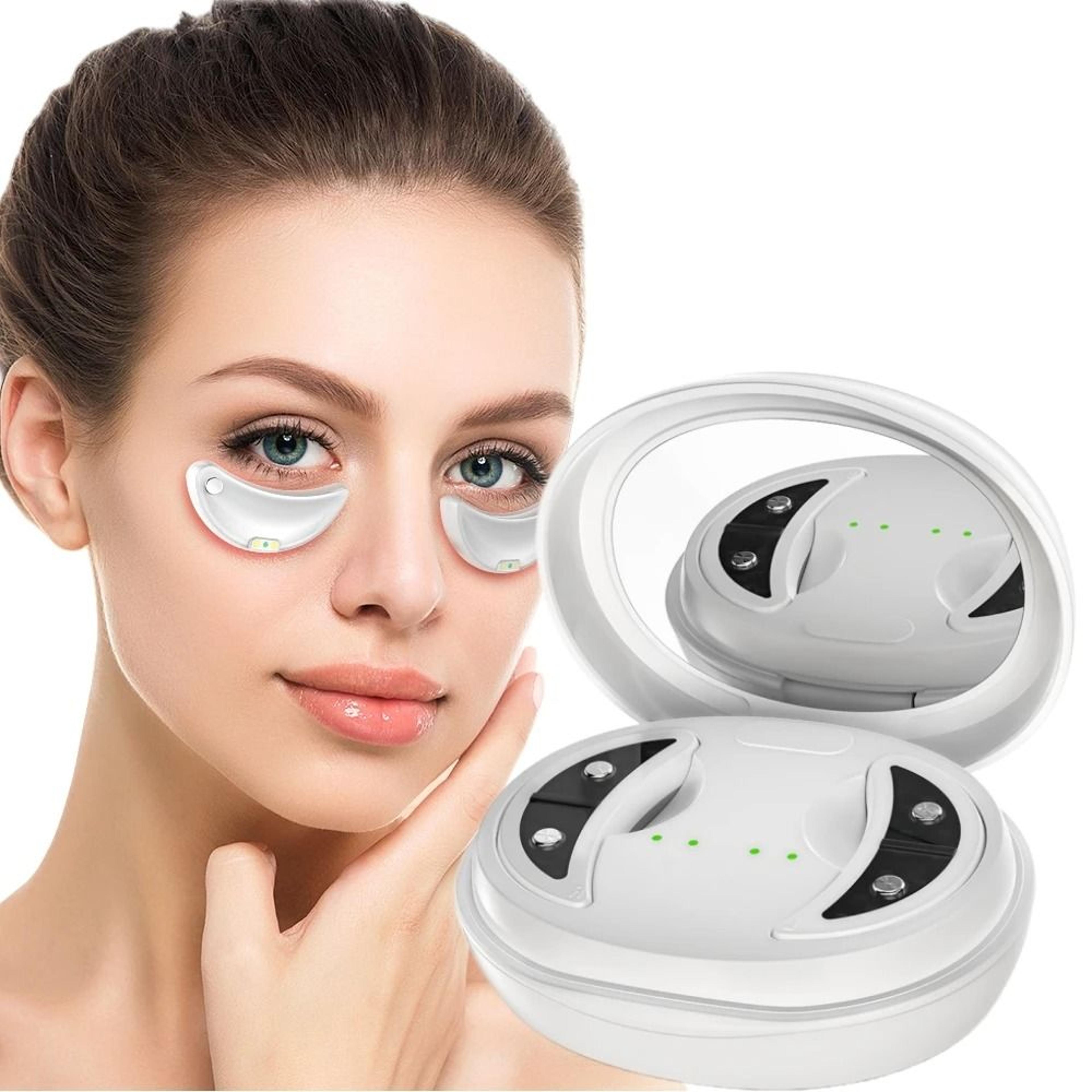 red light eye massager with ems for rejuvenation