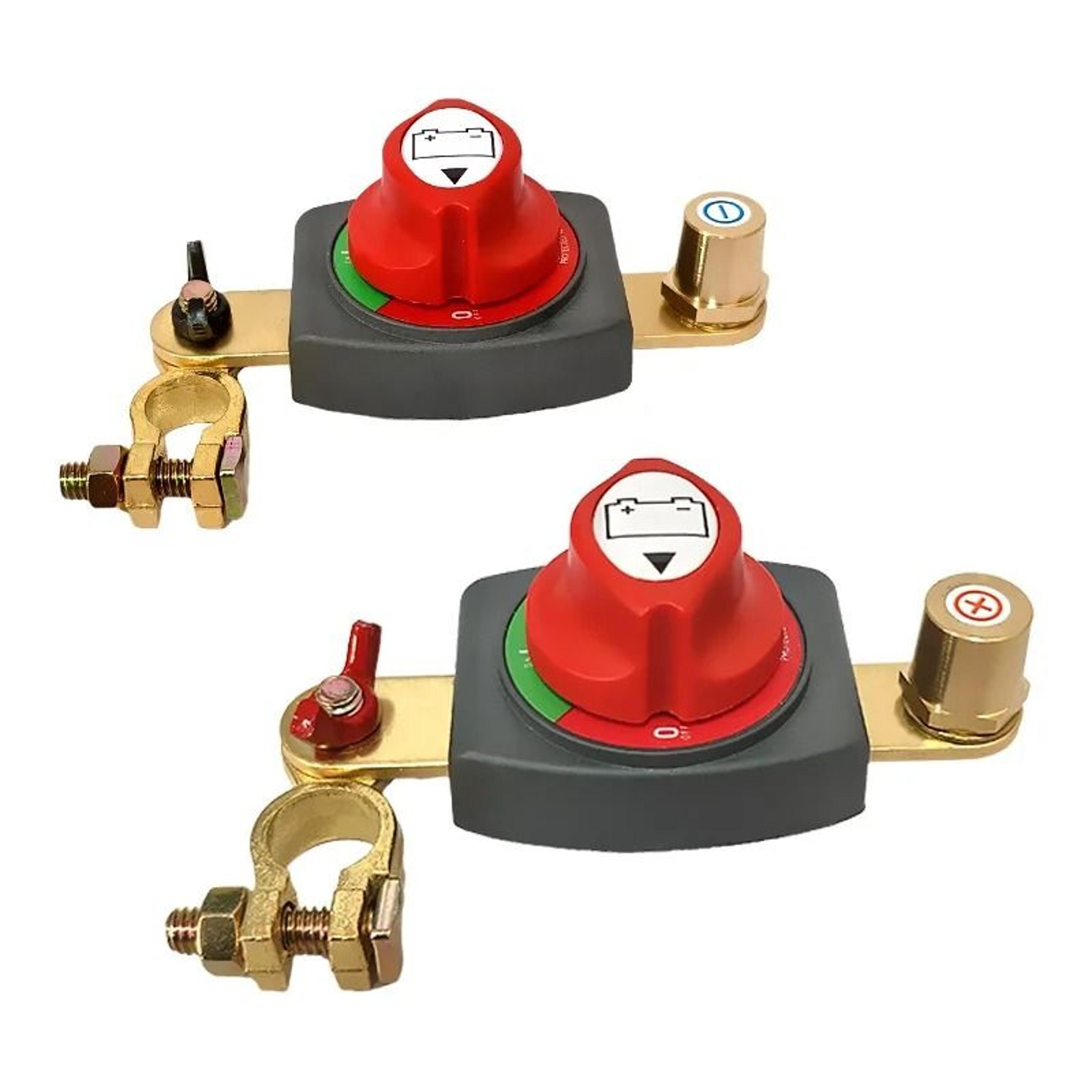 battery disconnect master switch for auto marine and rv use
