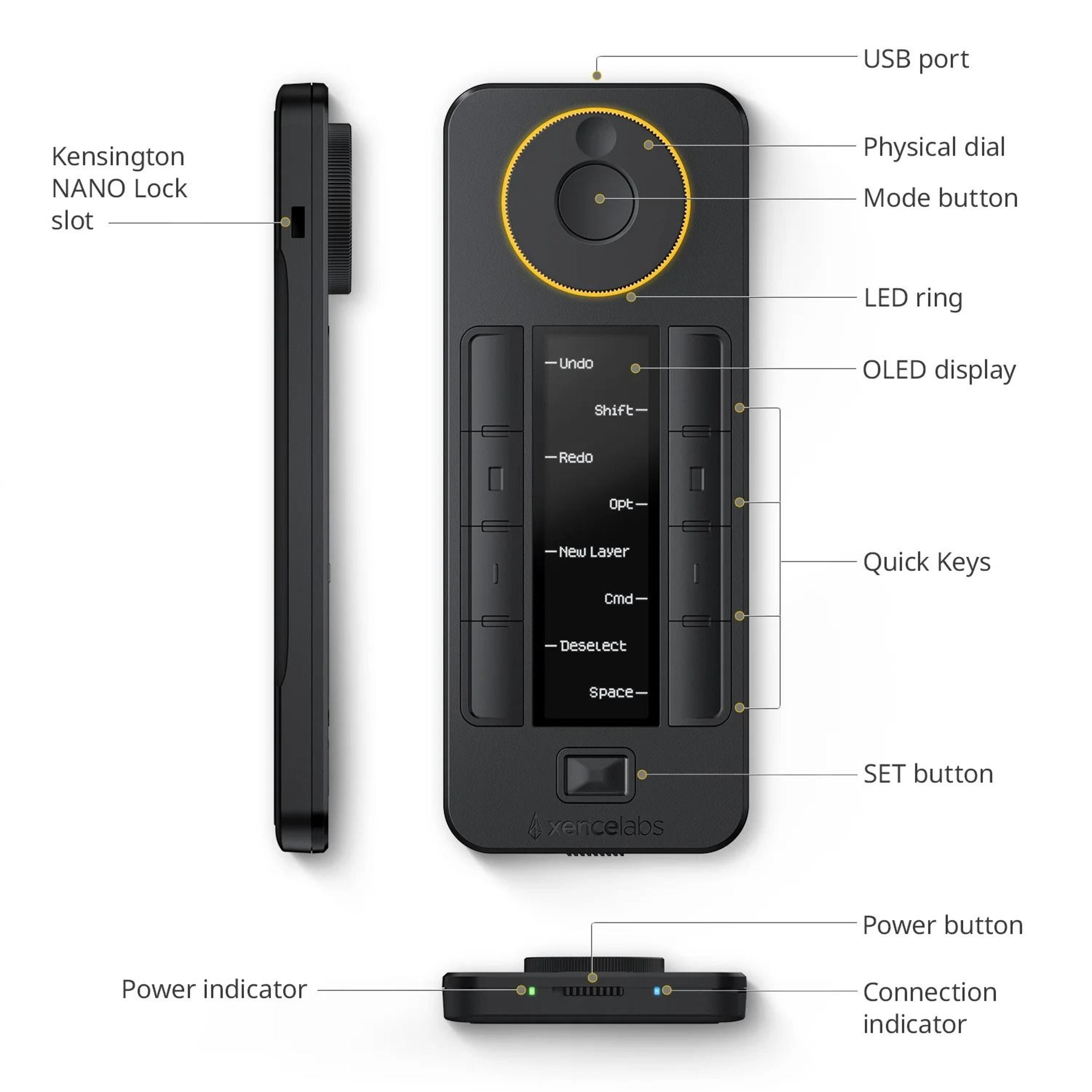 wireless shortcut control pad for artists and creators
