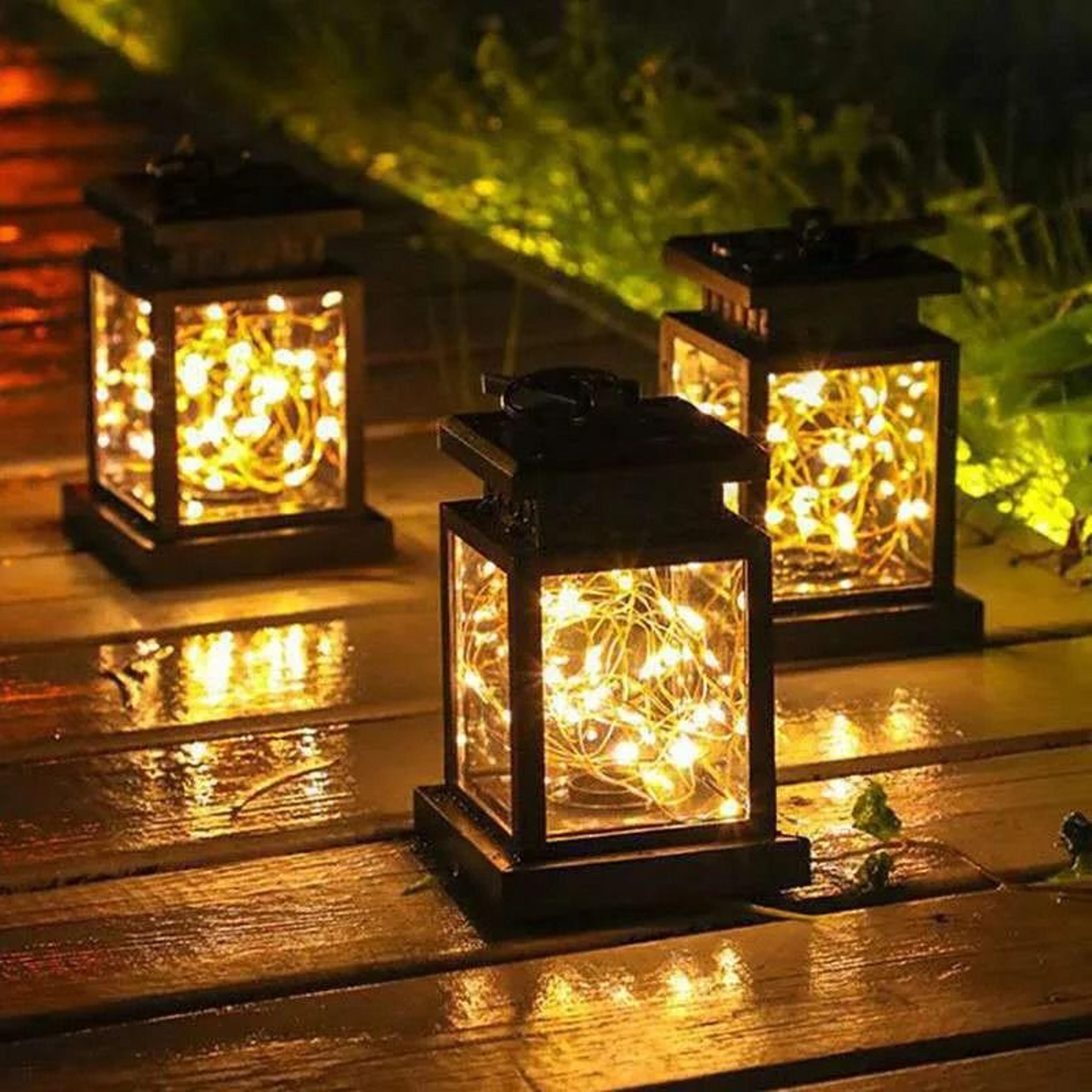 solar decorative lantern for garden porch and balcony
