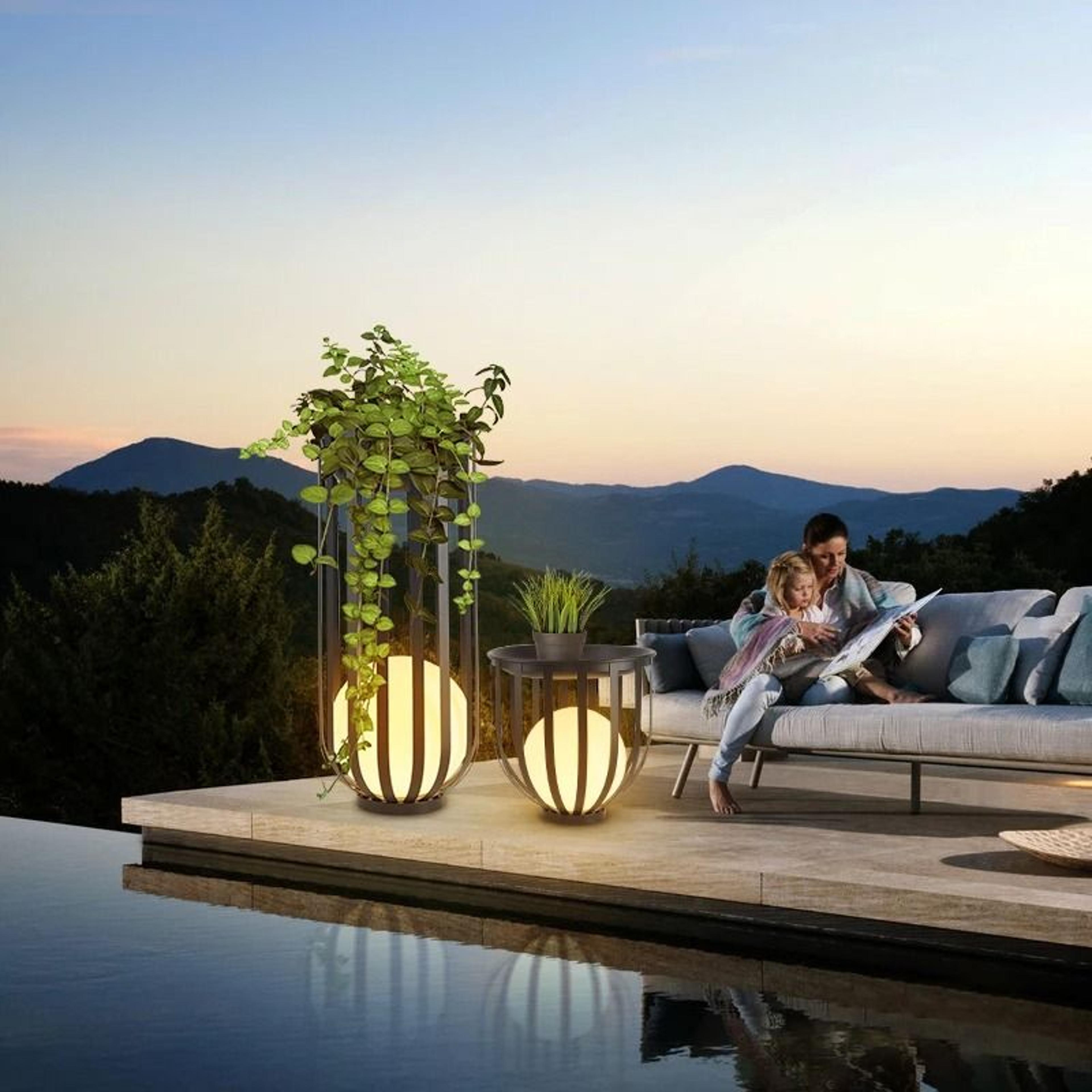 elegant outdoor patio light for garden tea tables courtyard decor