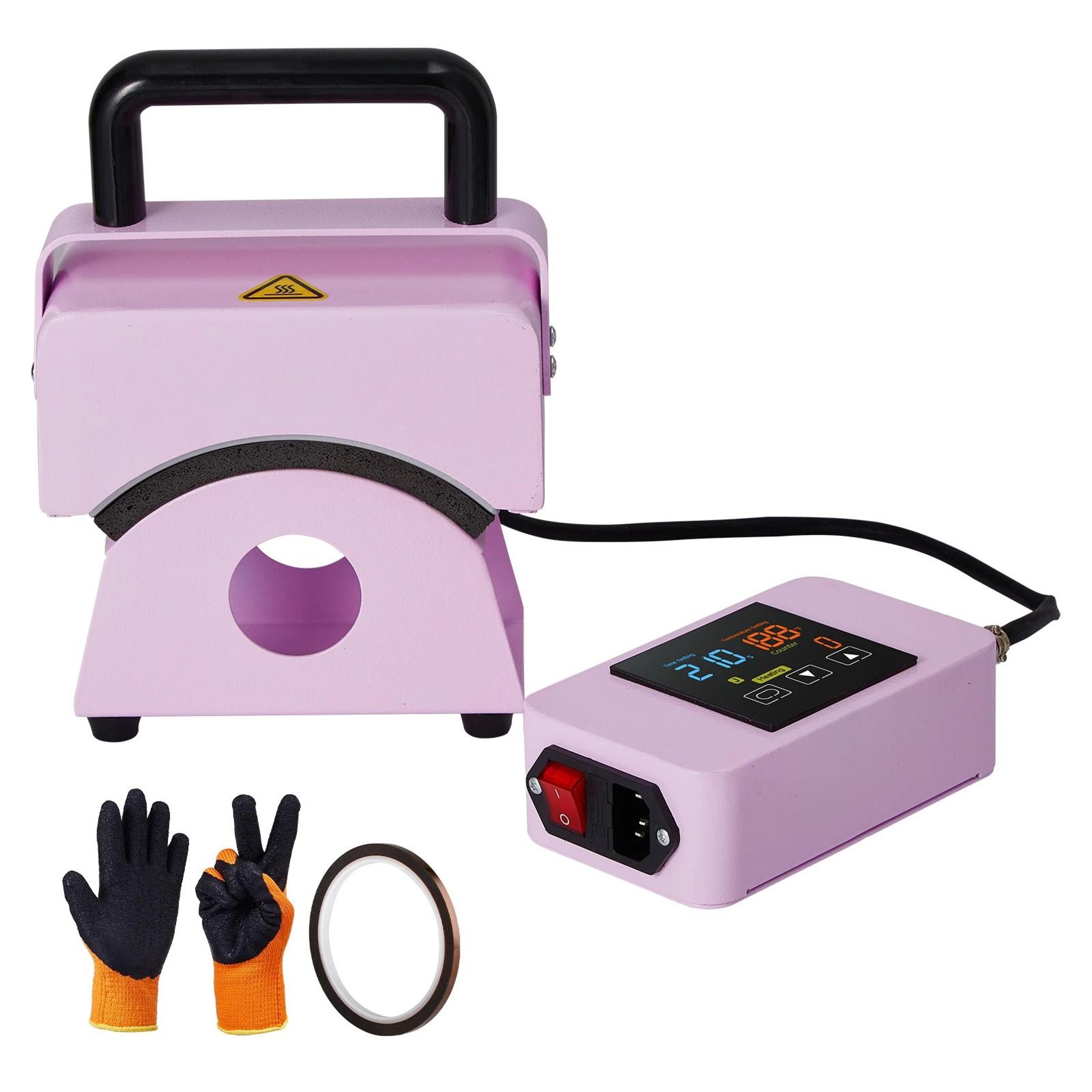 mini hat heat press machine for caps with safety base