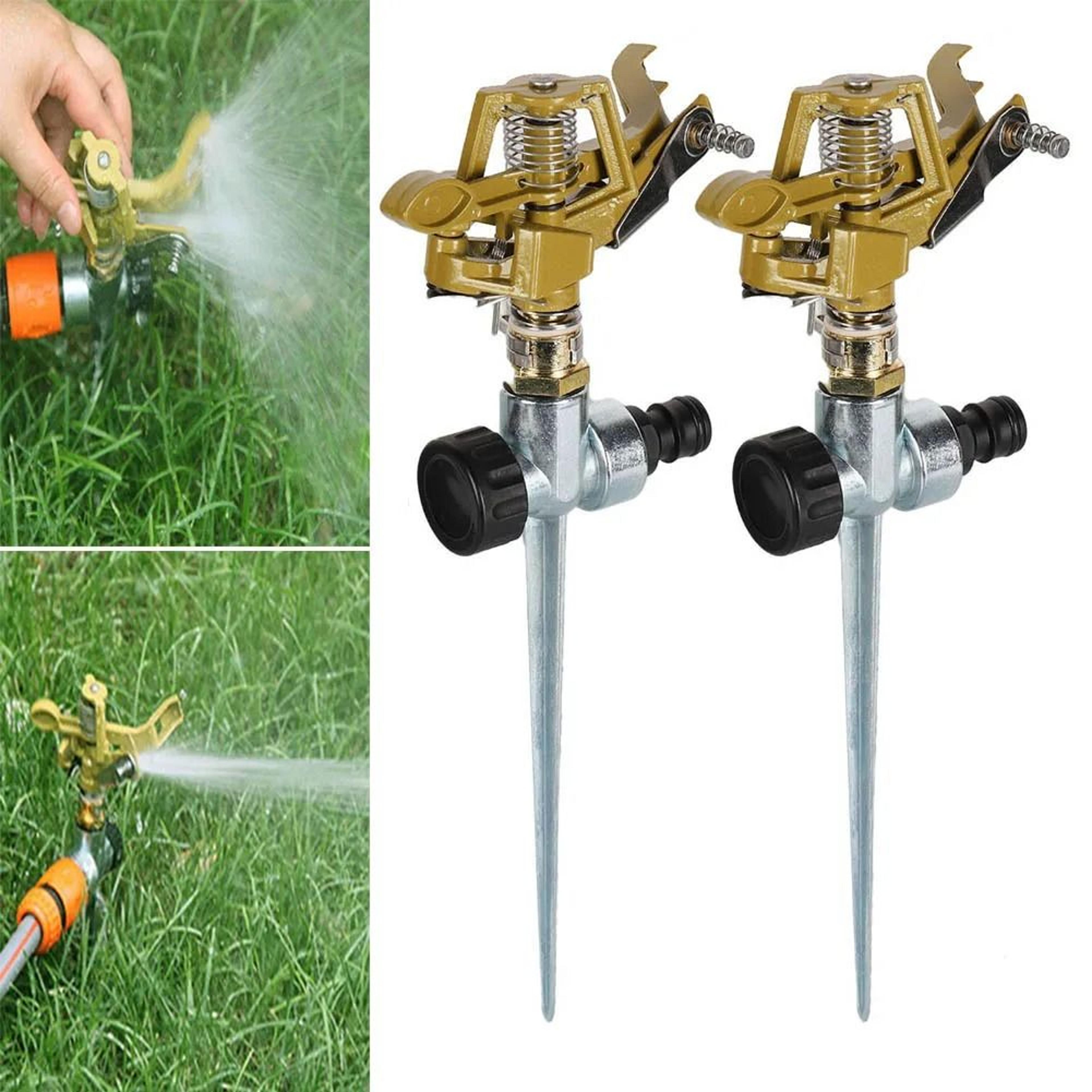 360 degree rotating garden sprinkler for lawn and plant irrigation