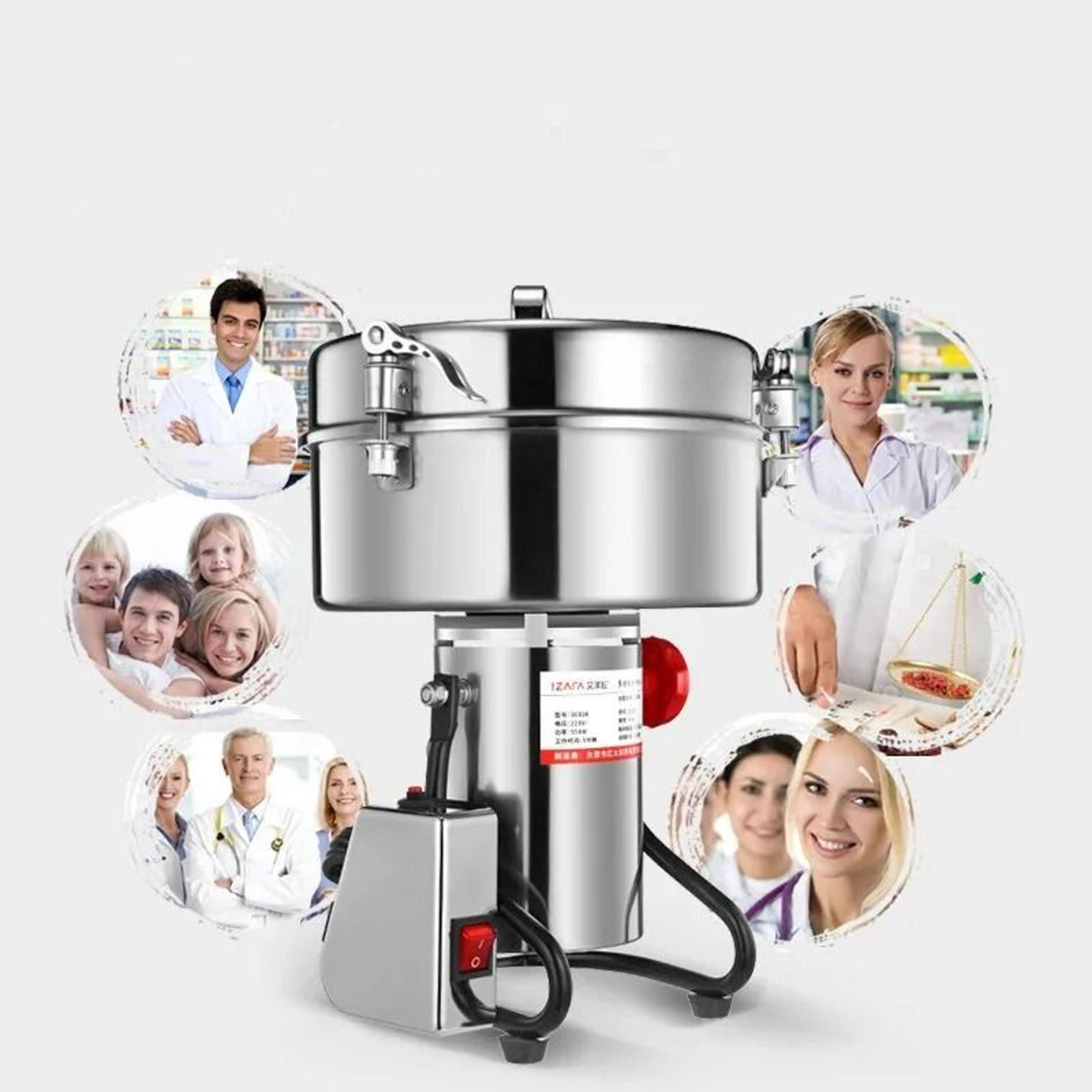 commercial grain grinder high speed stainless steel powder mill