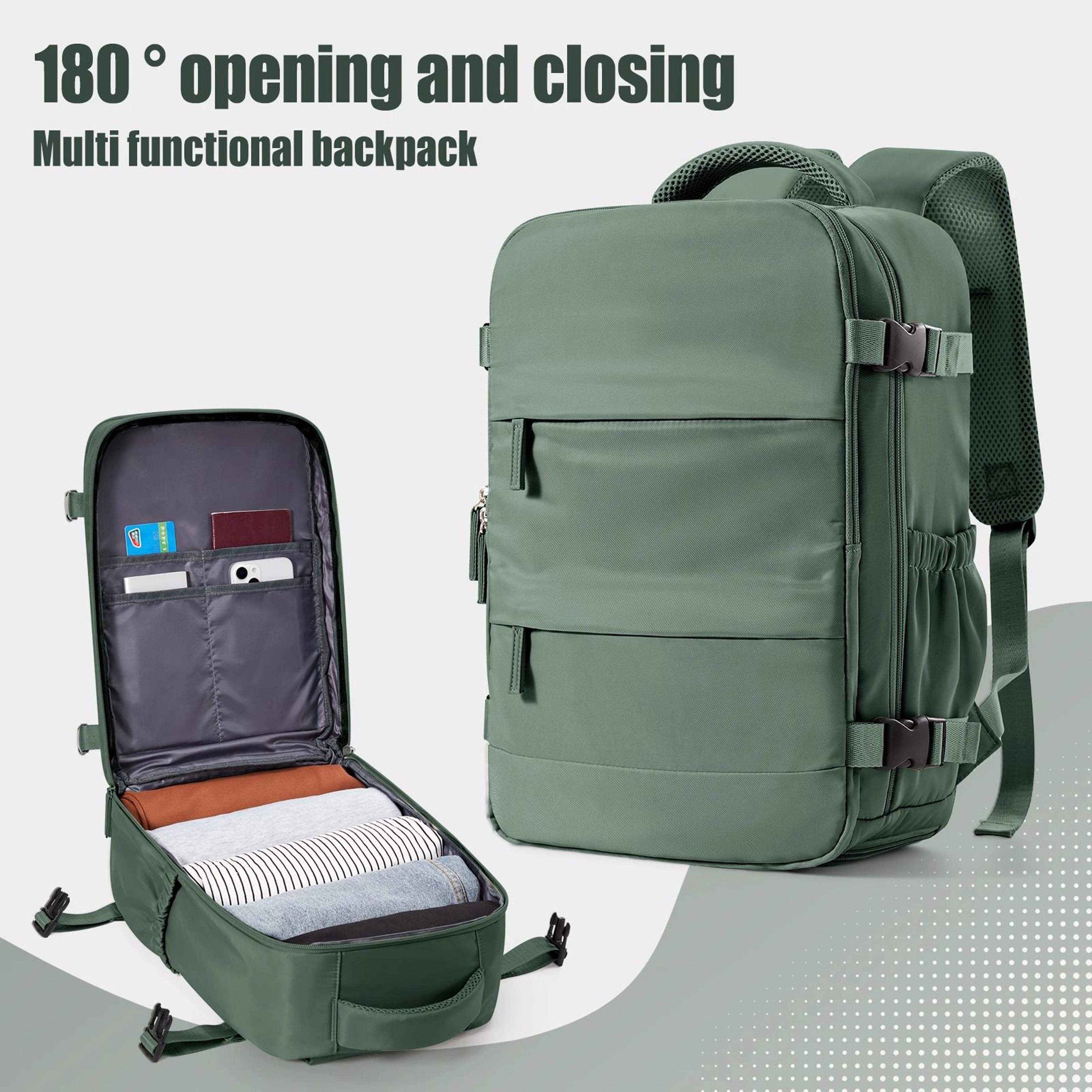 cabin size travel backpack