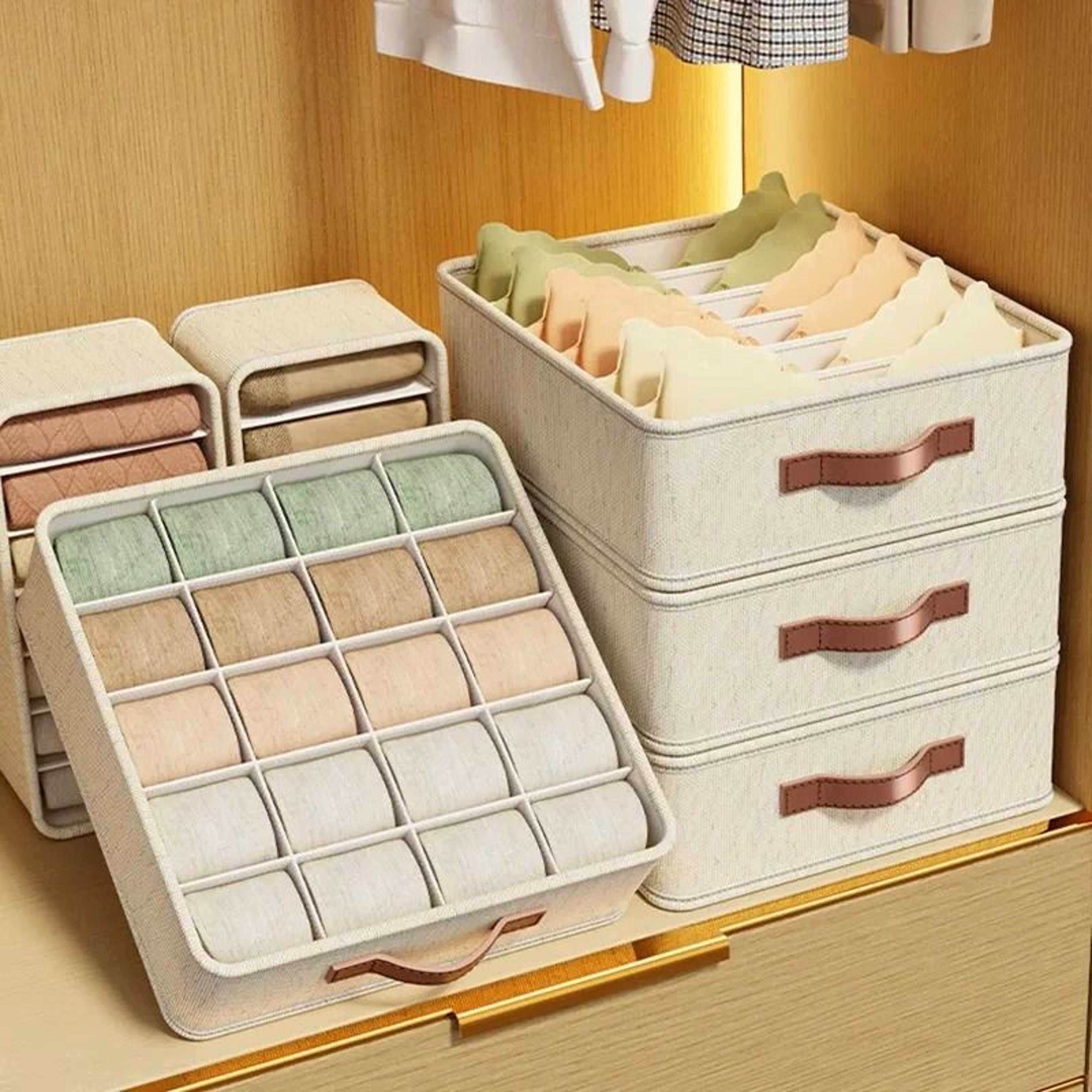 drawer organizer for socks, underwear, and accessories