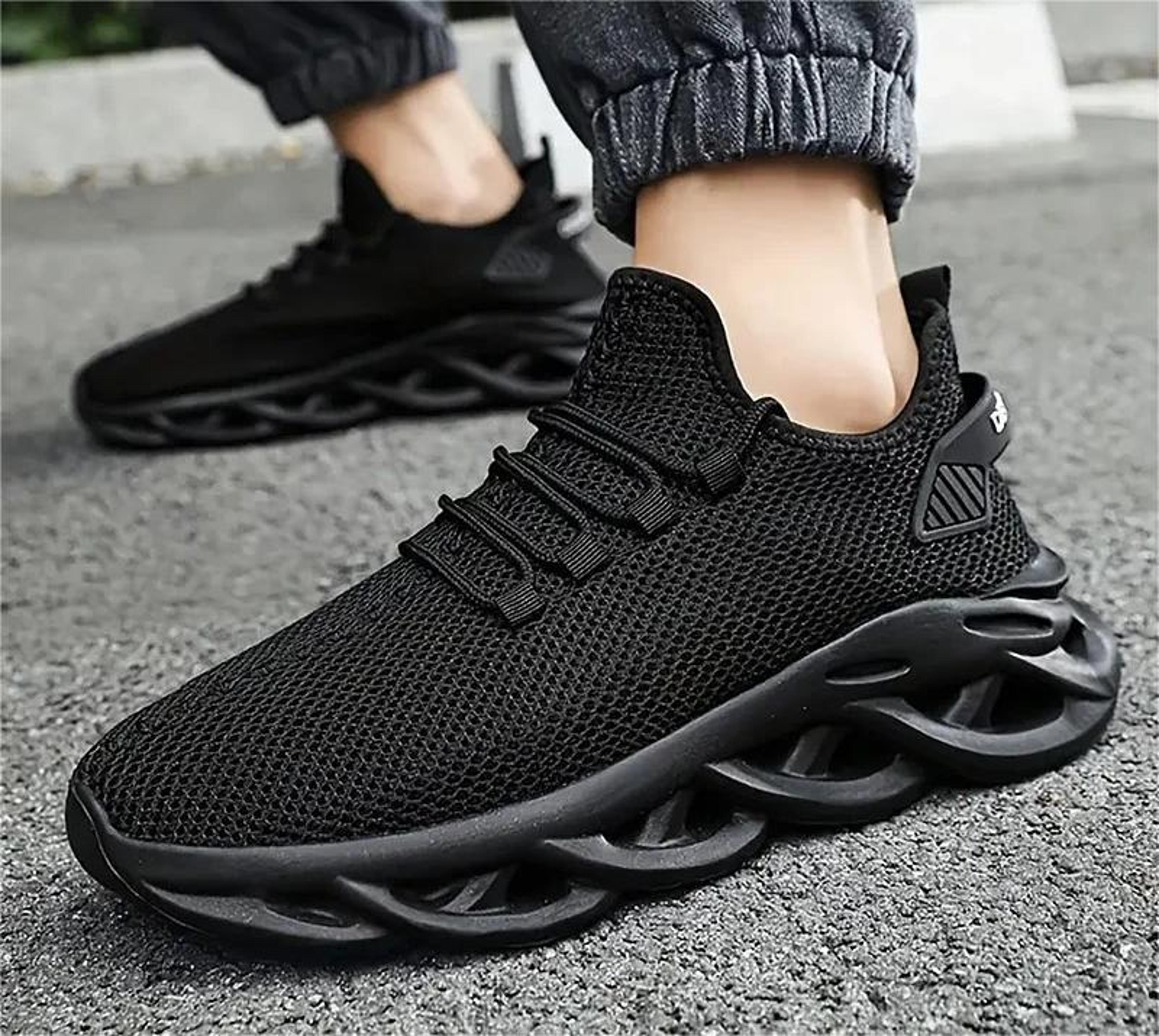 lightweight mesh running sneakers