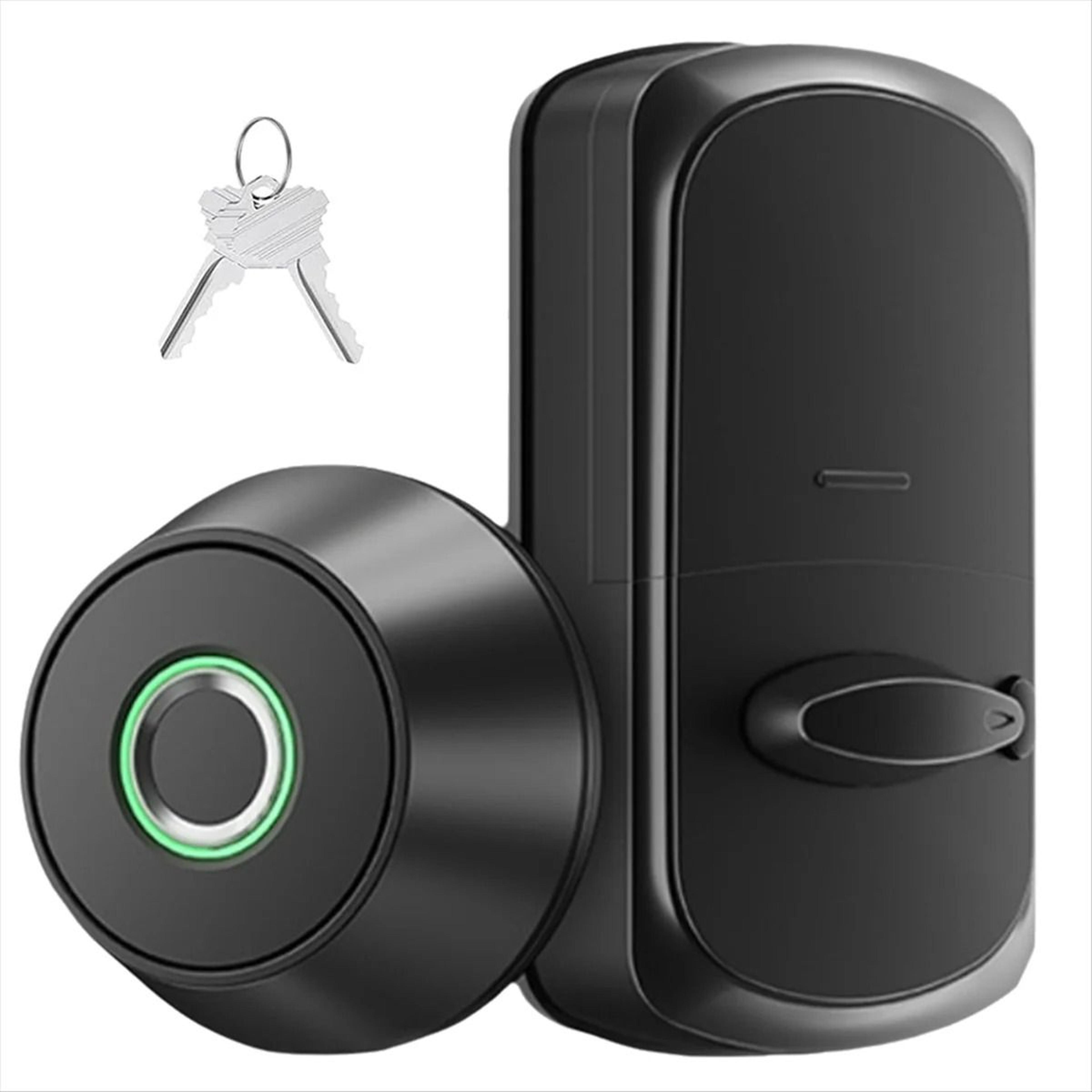 smart fingerprint door lock with biometric recognition