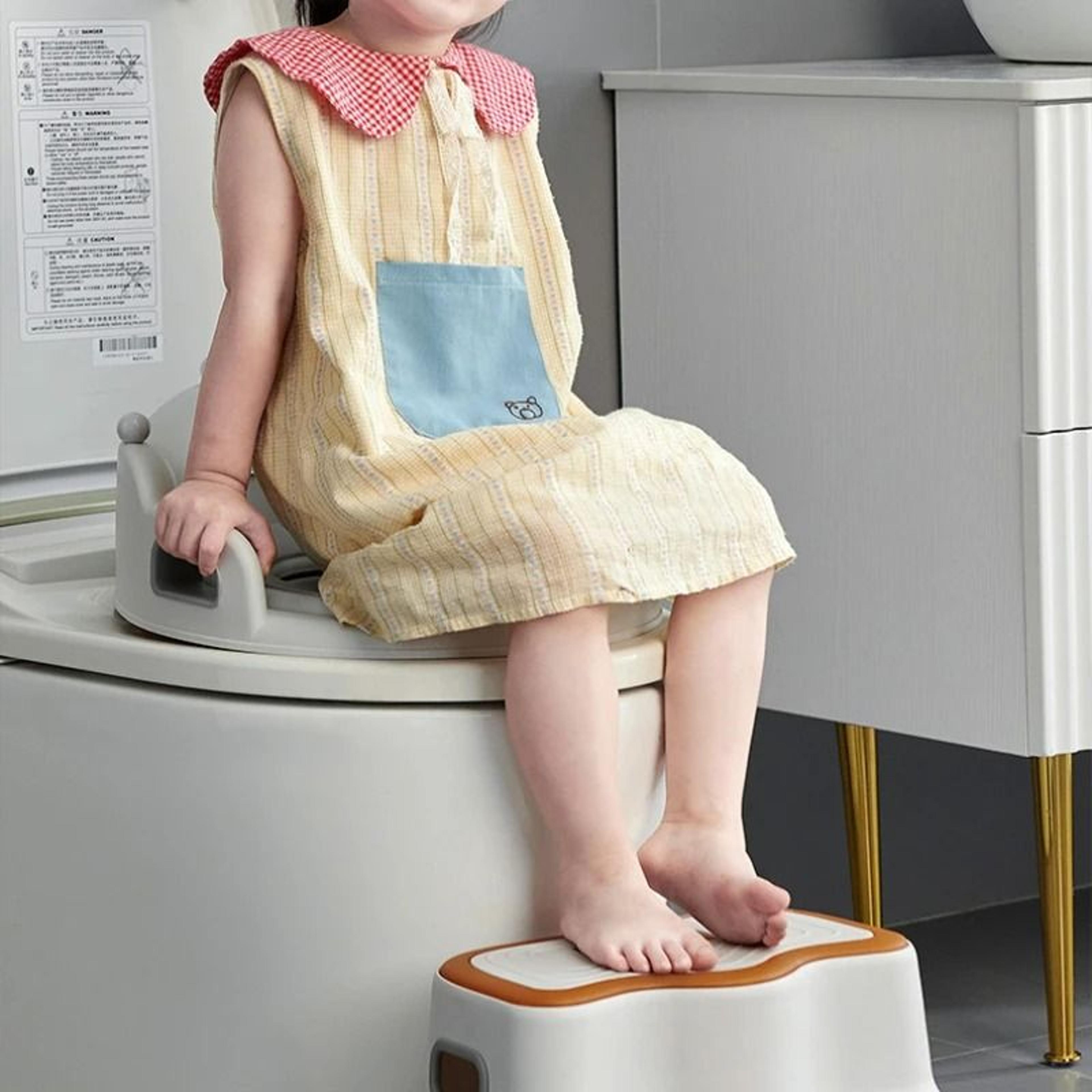 baby and child toilet training seat ring with soft cushion