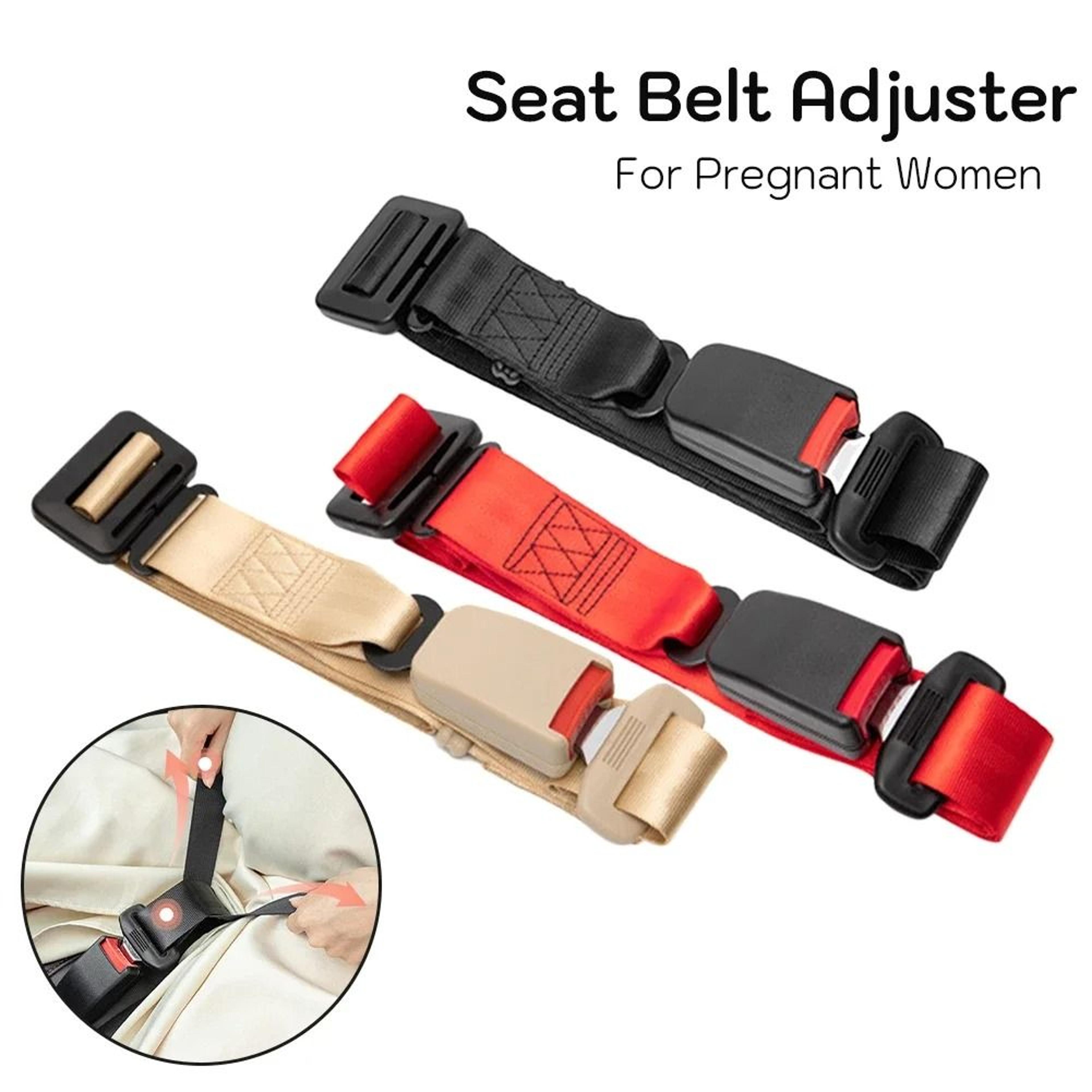 pregnancy seat belt adjuster for comfort and safety