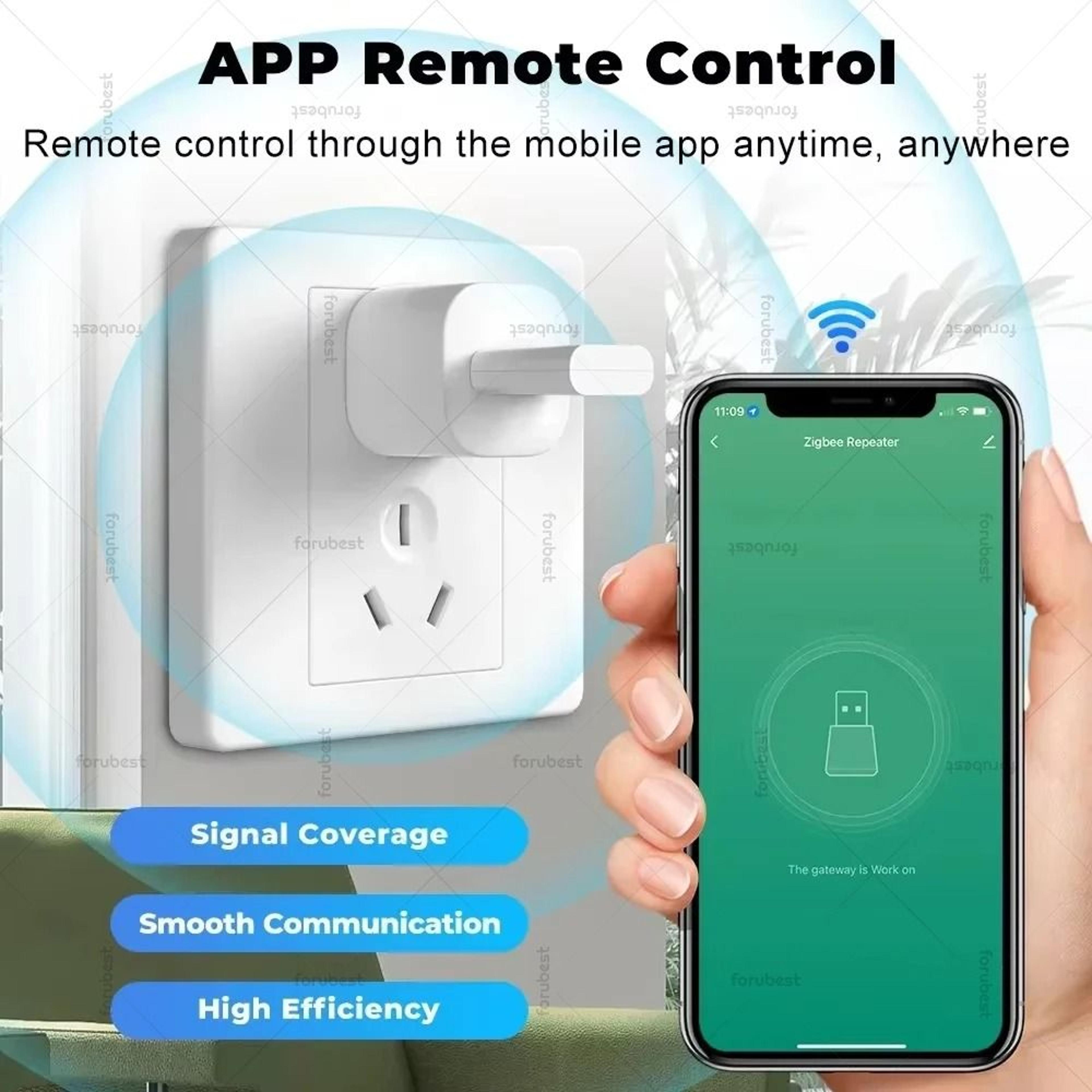 mini zigbee usb signal repeater for smart home devices