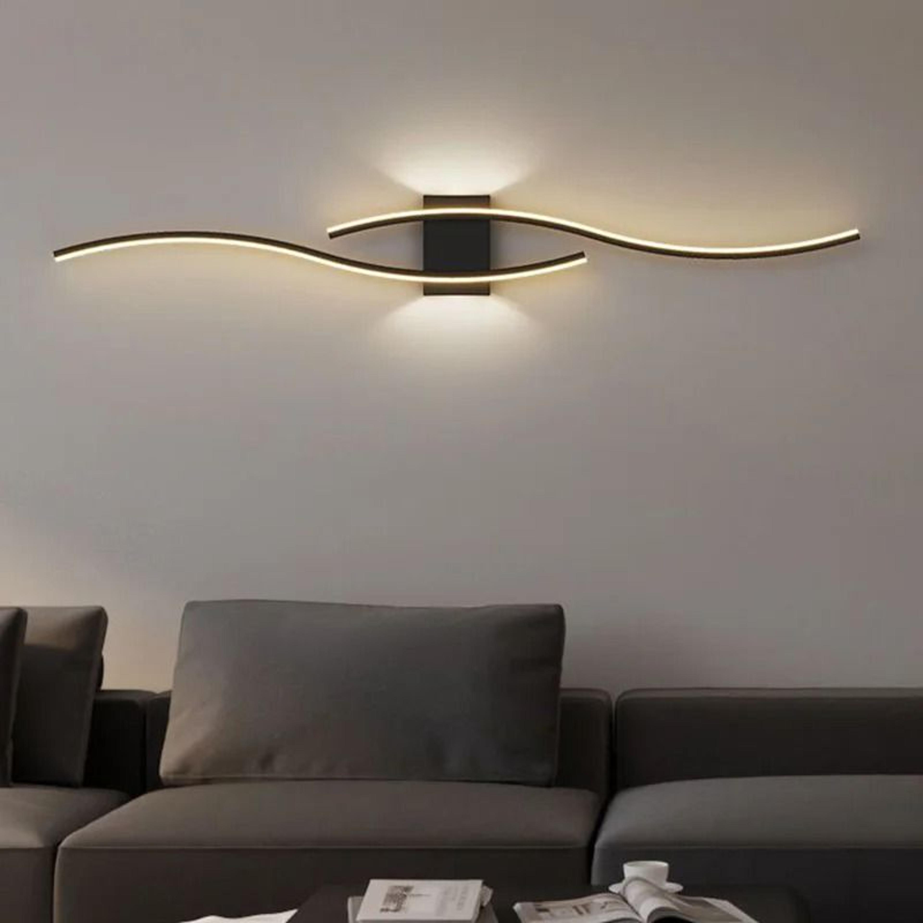 modern minimalist led wall light up and down indoor lamp