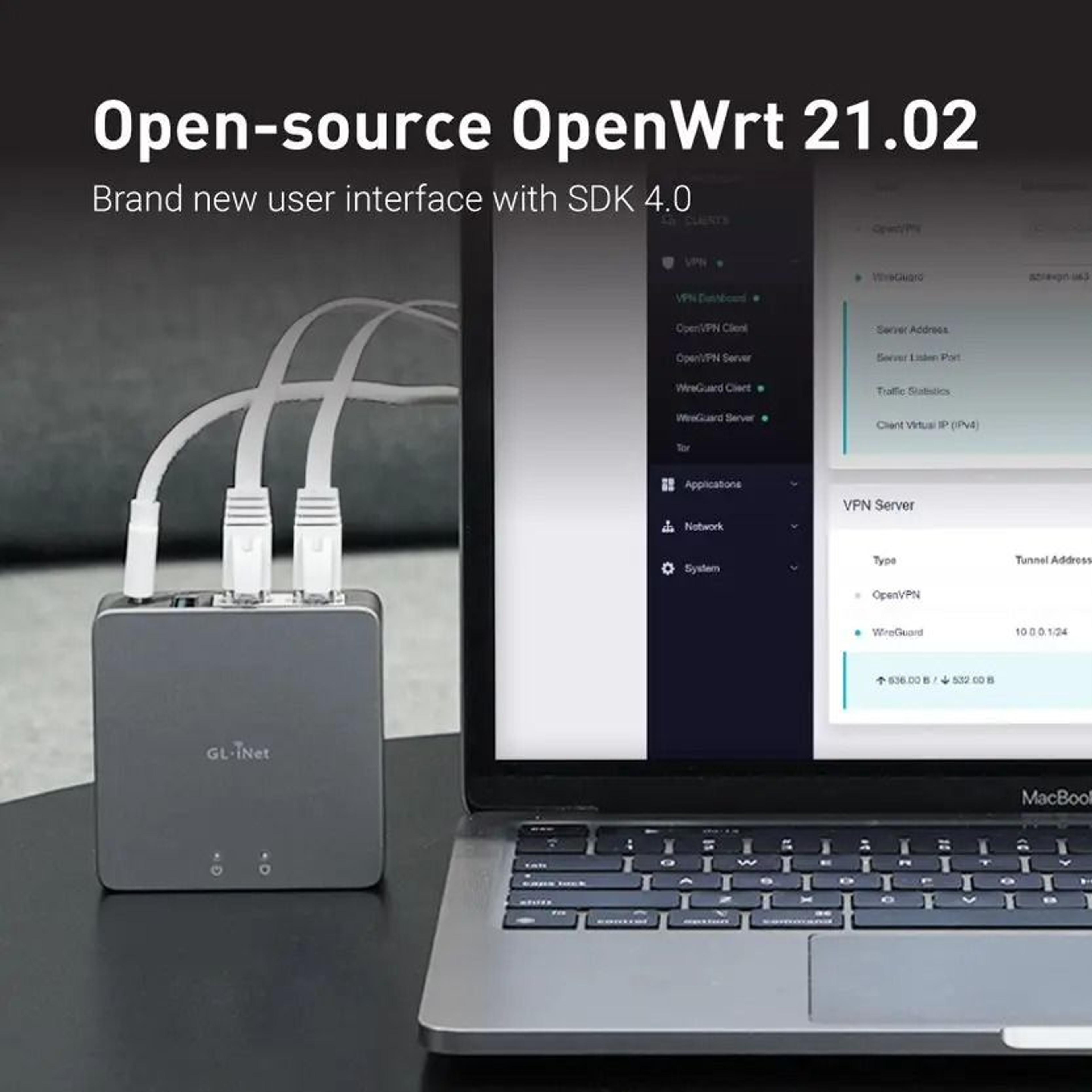mini vpn security gateway with 2.5g wan port for home office and remote work