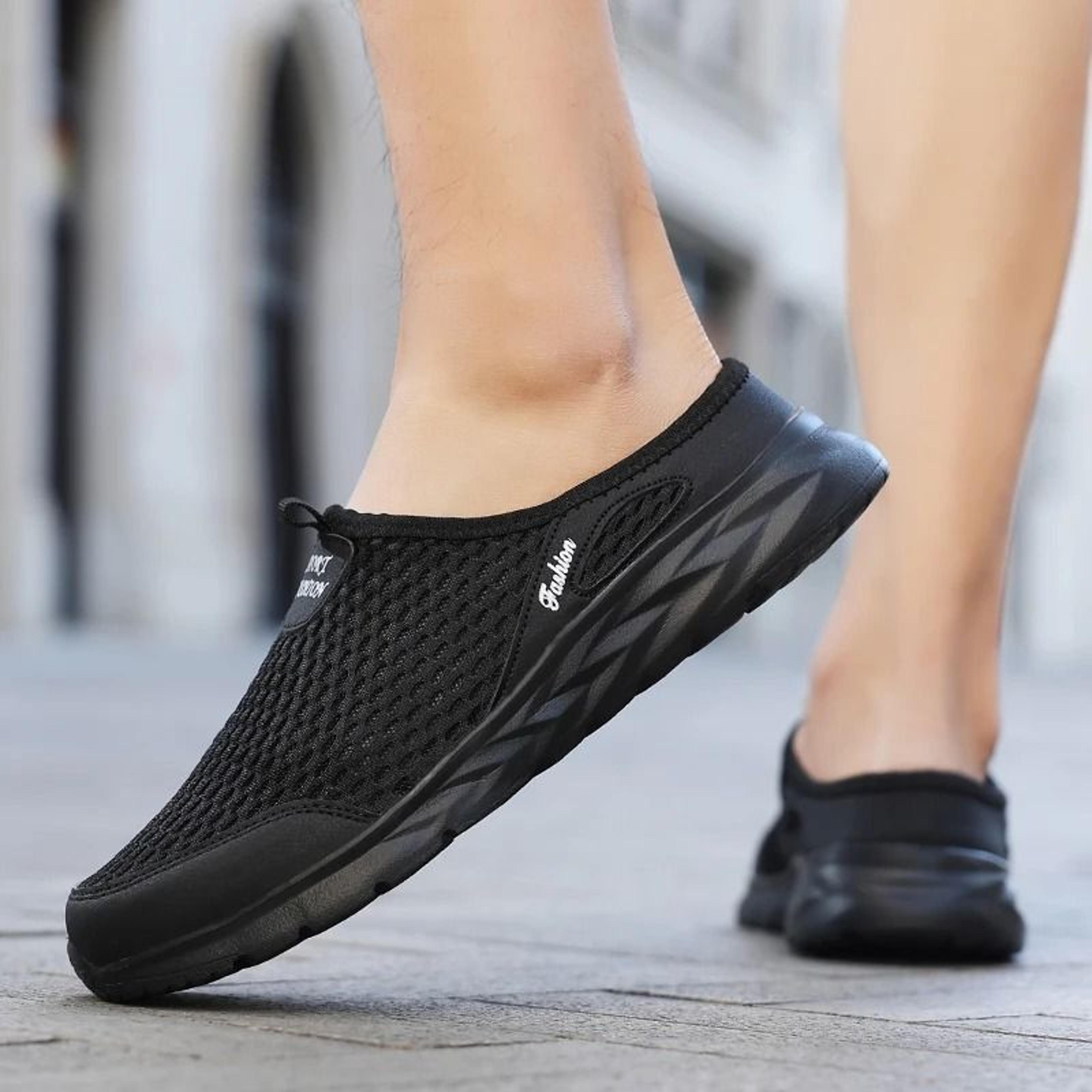 mens summer mesh slip on shoes