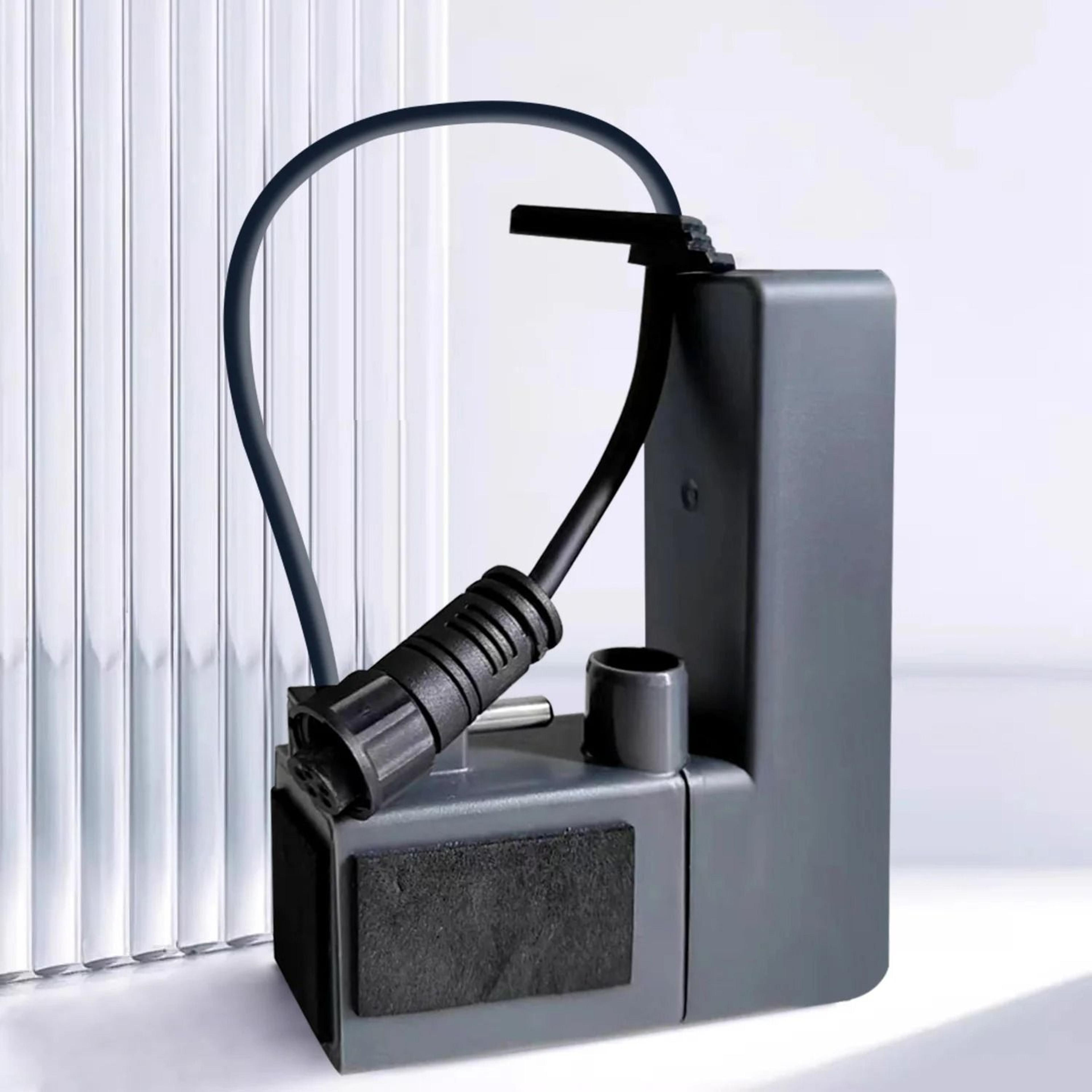 smart fish tank replacement water pump with one-click drainage
