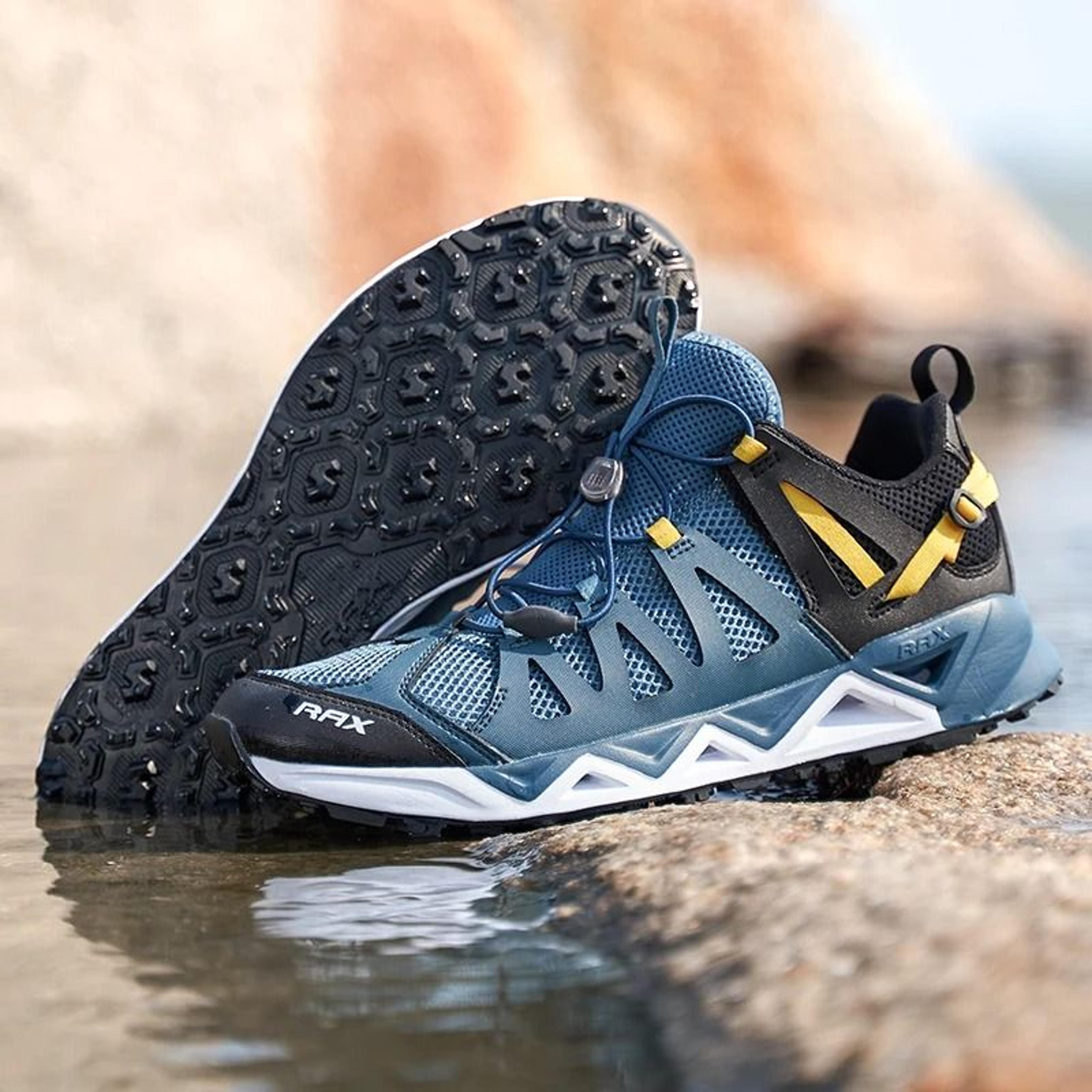 quick drying aqua hiking shoes for men outdoor trekking