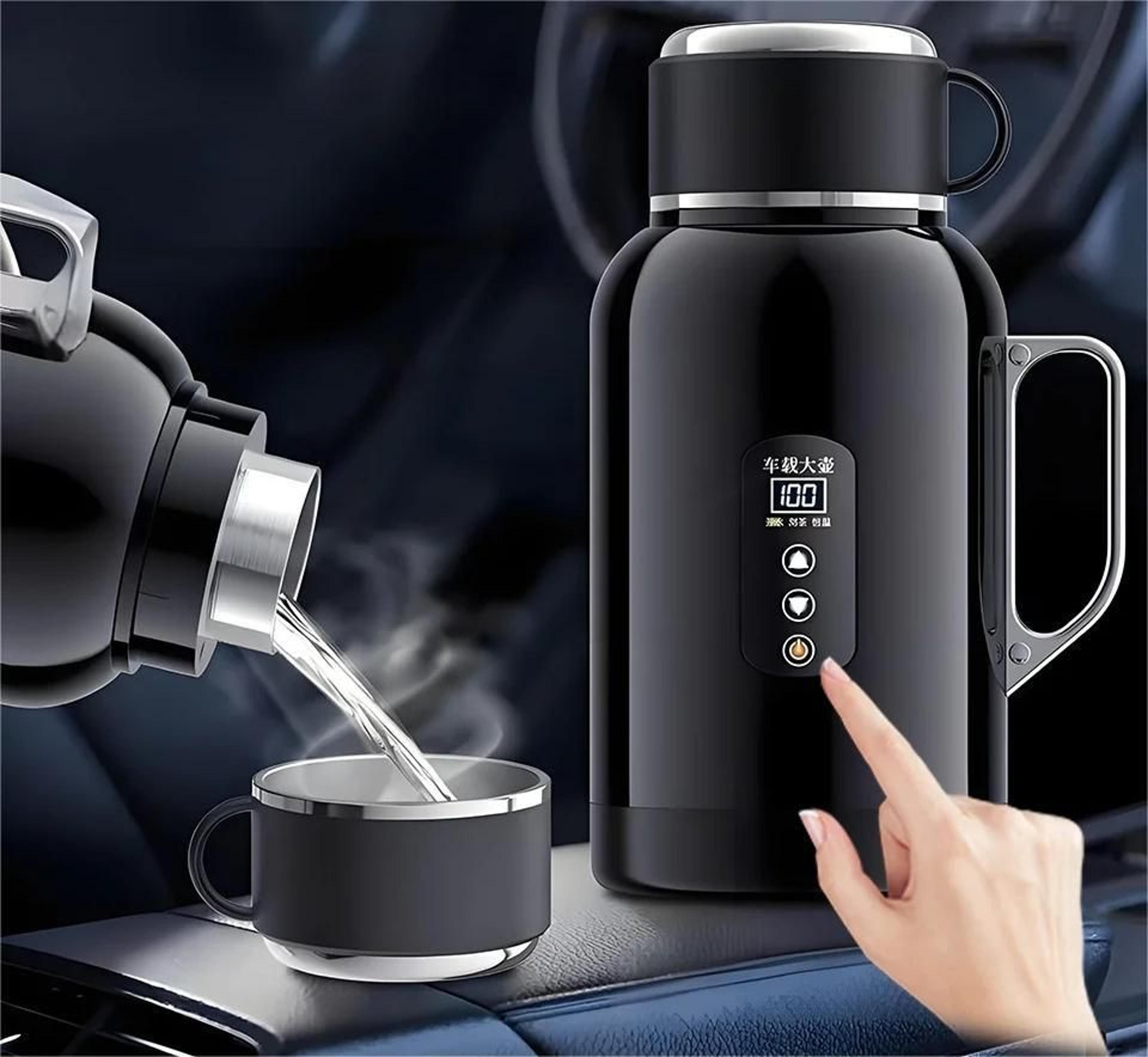 auto heating travel mug 12v 24v thermal insulated car cup
