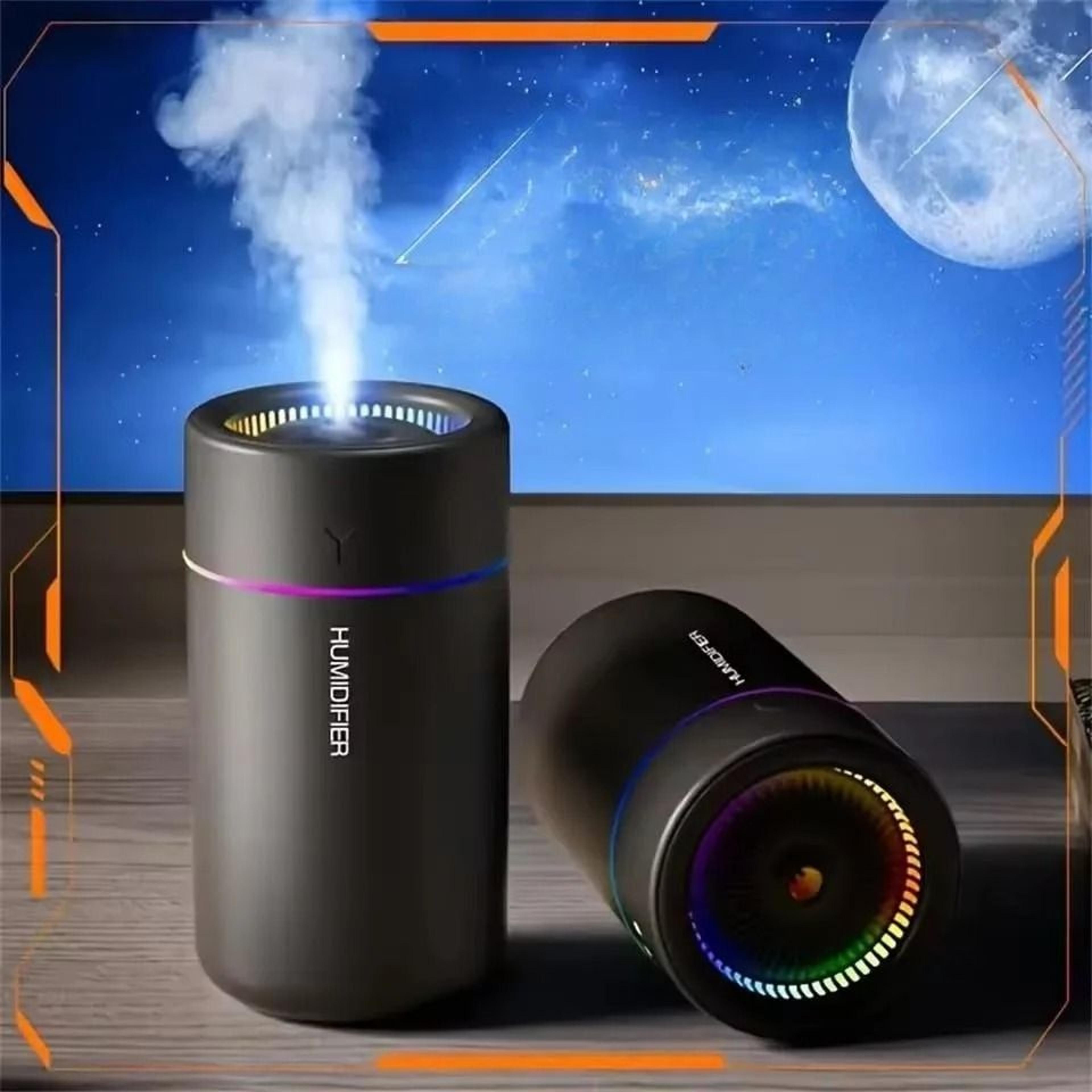 mini air humidifier with led light and aroma diffuser