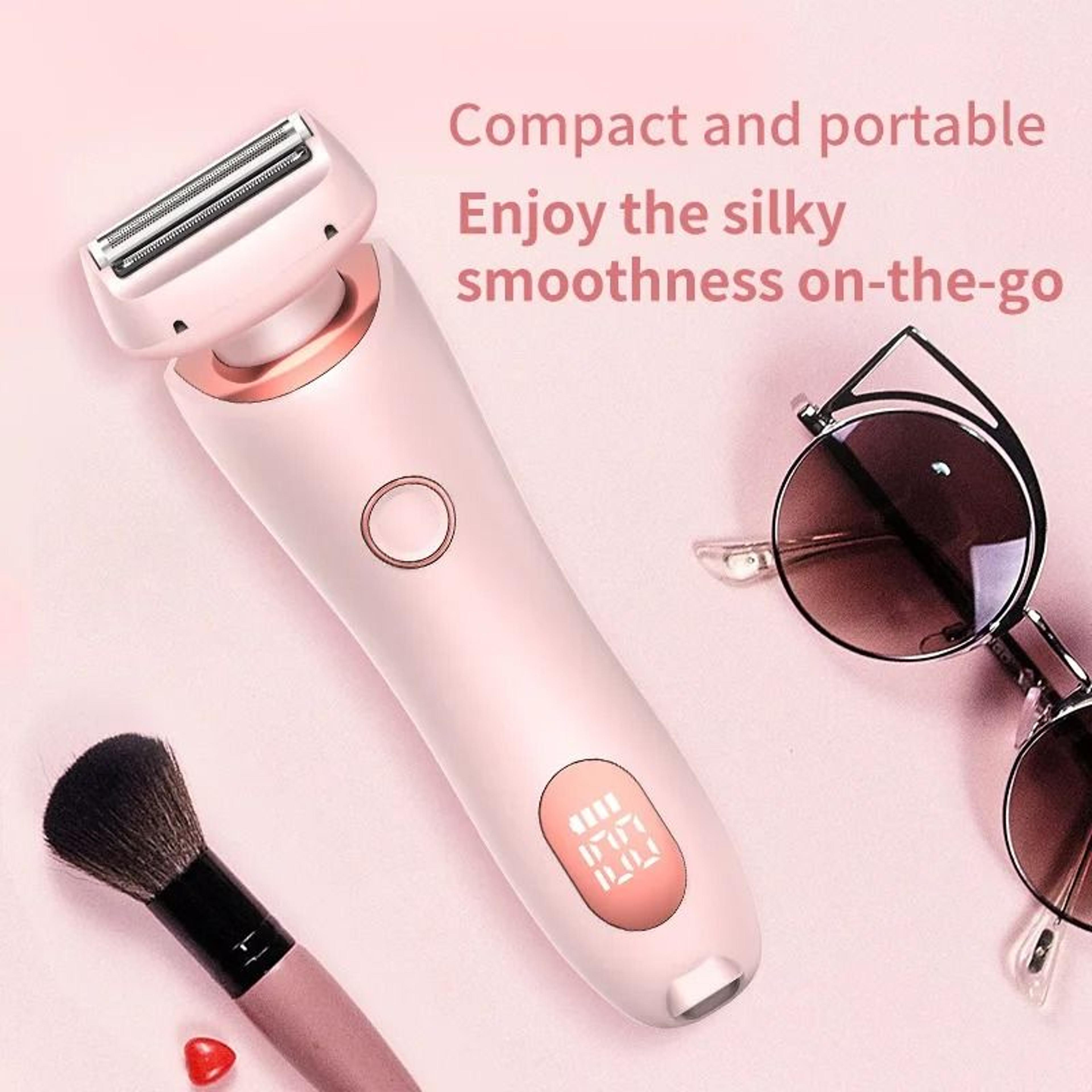 portable womens hair removal razor and trimmer