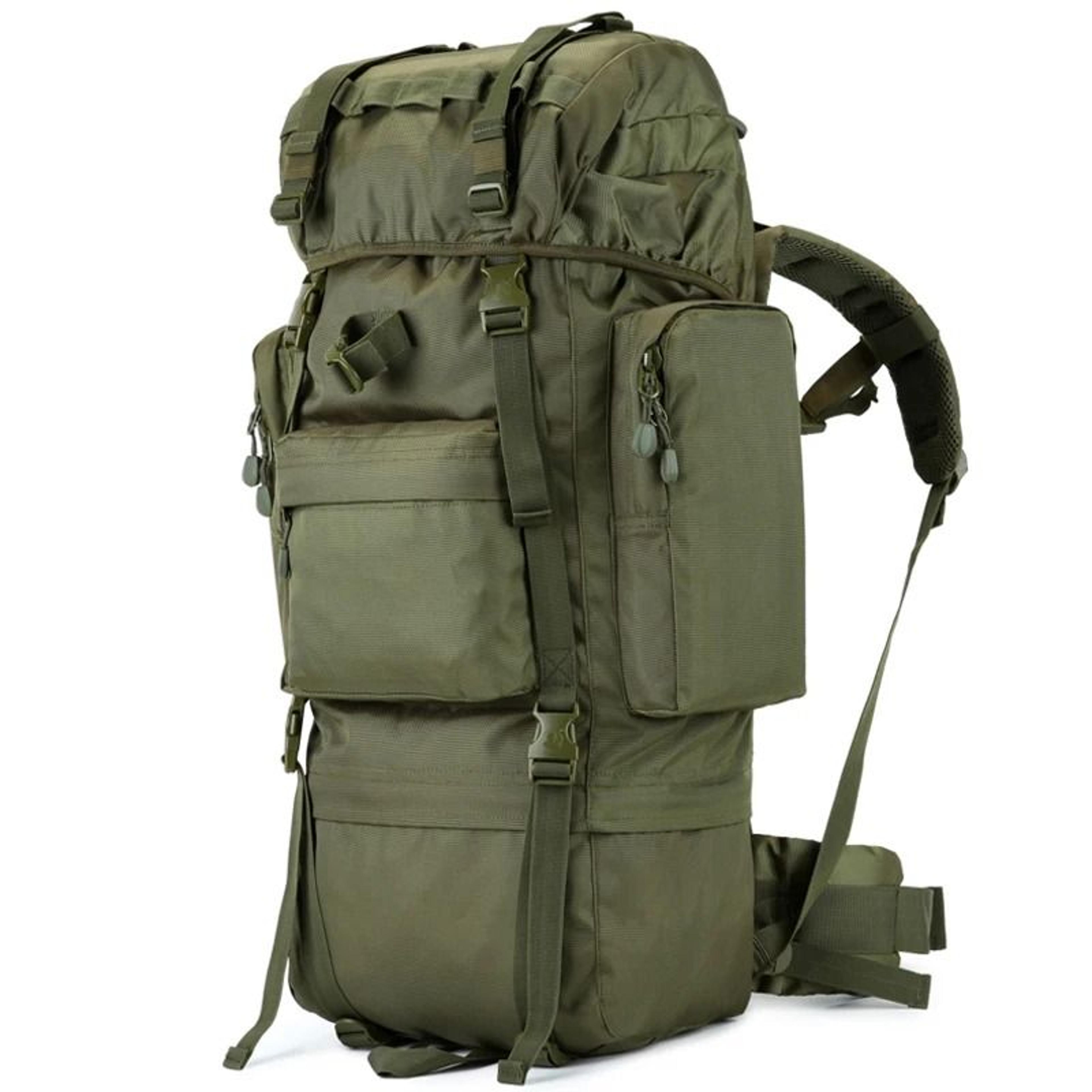 waterproof 70l mountaineering backpack ultra-durable camouflage rucksack