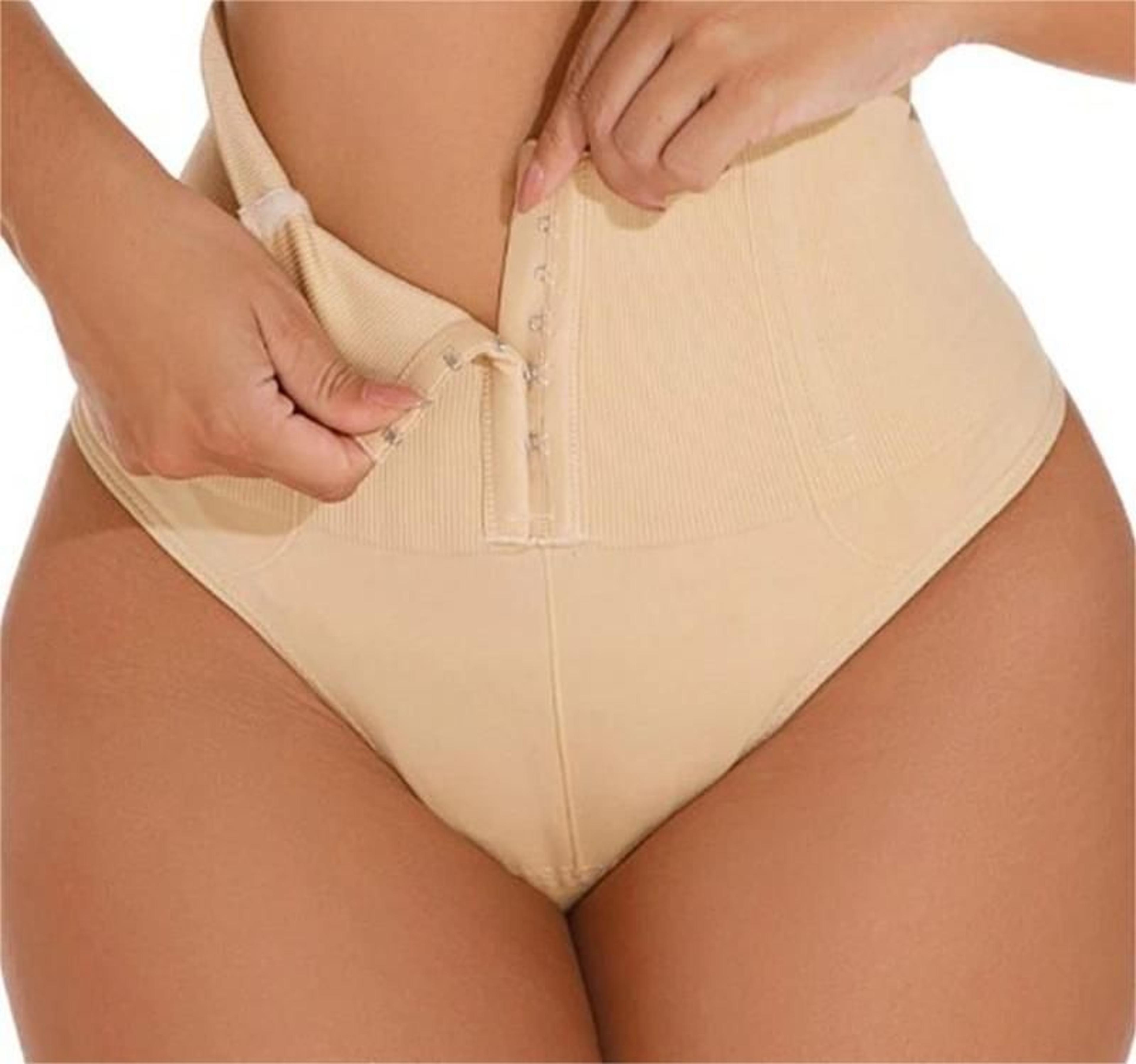 seamless waist trainer body shaper slimming tummy control butt lift compression briefs