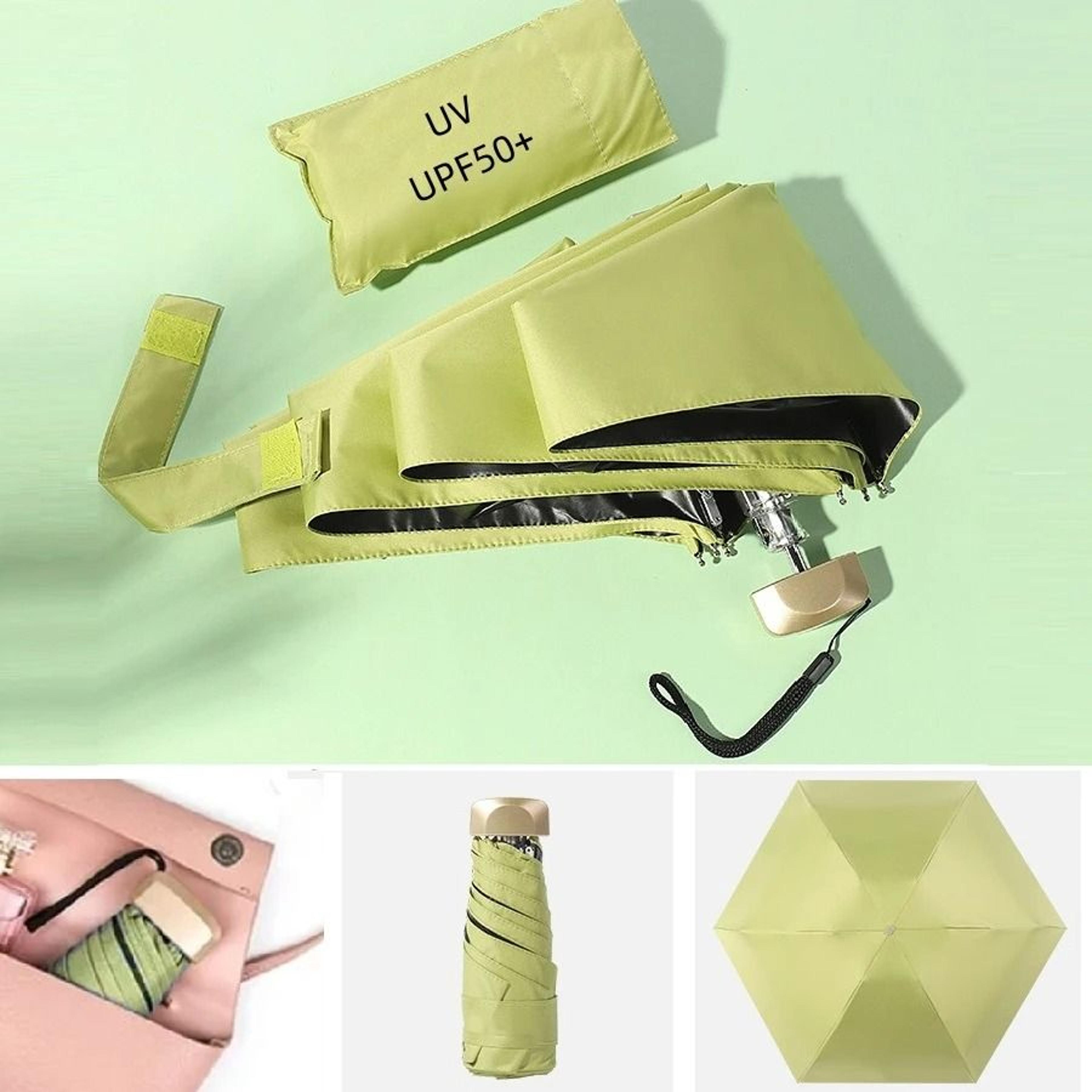 mini uv travel umbrella pocket size