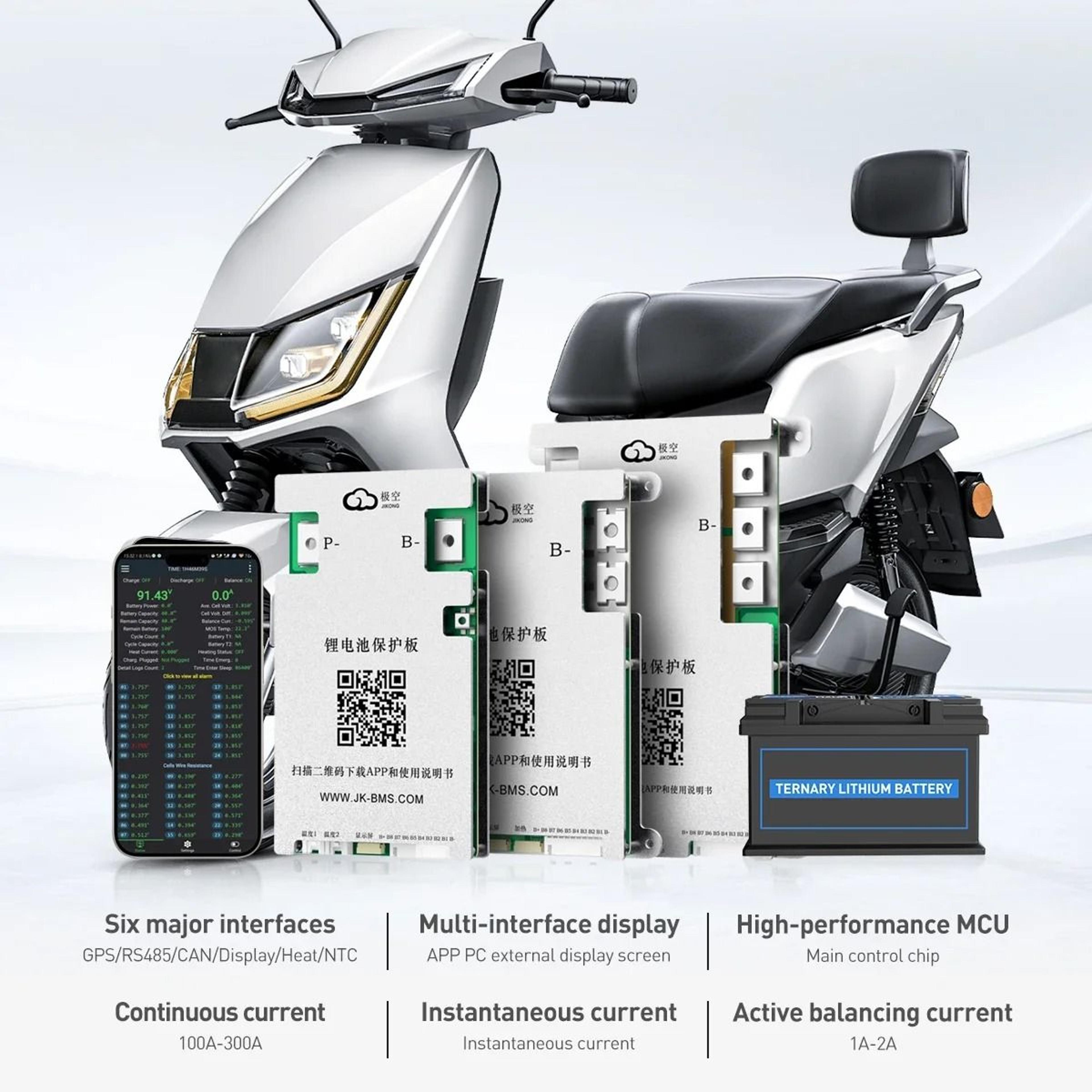 smart jk bms board with advanced battery protection