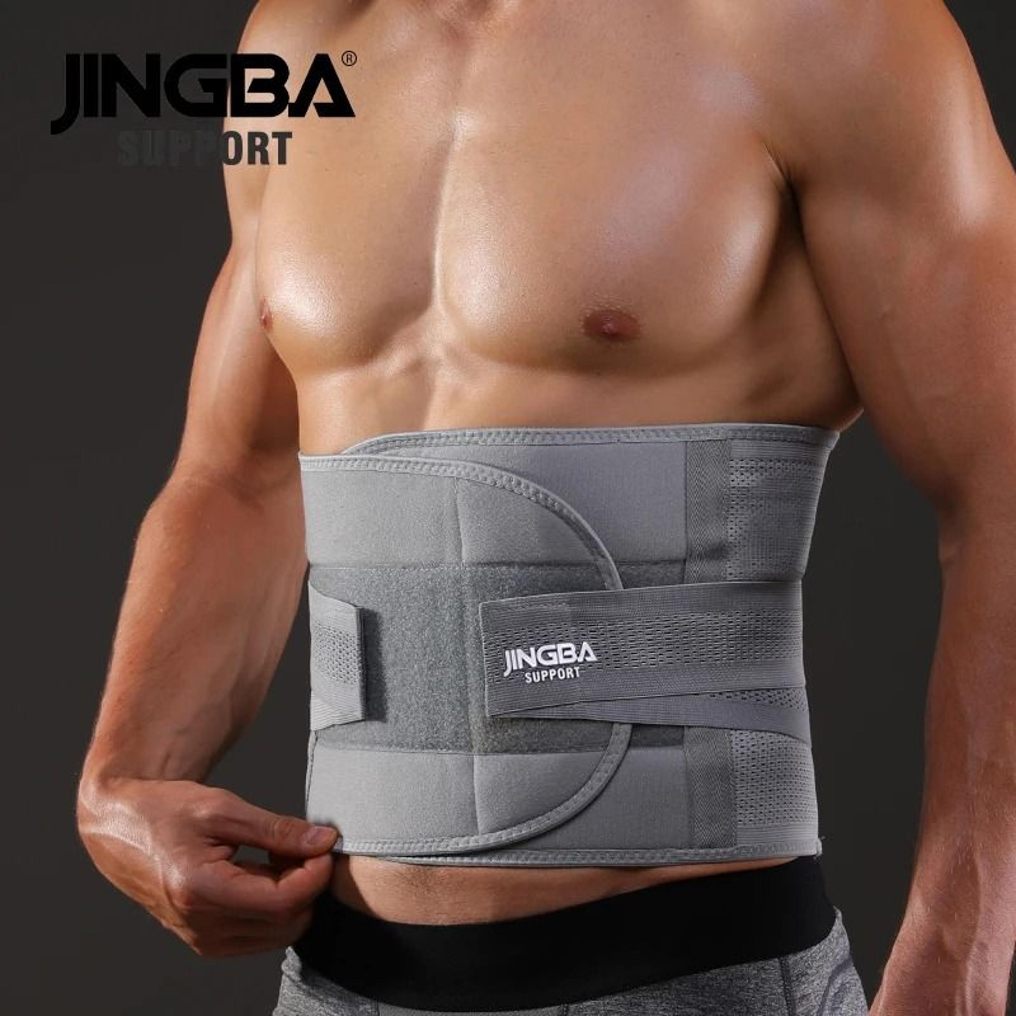 fitness waist and back support belt trainer sweat lumbar support
